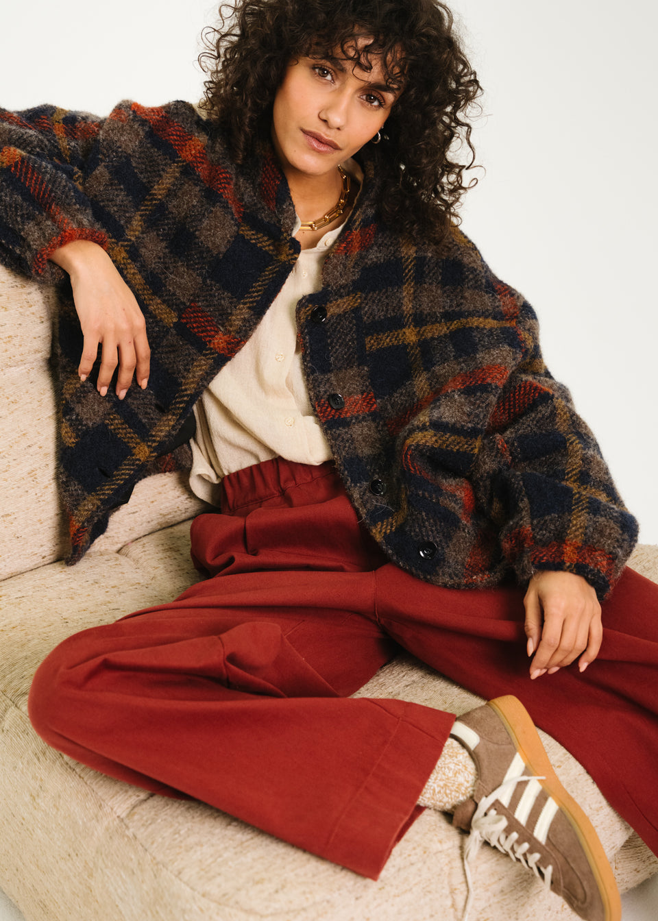 Lison Wool Jacket, Neil ~ sacrecoeur
