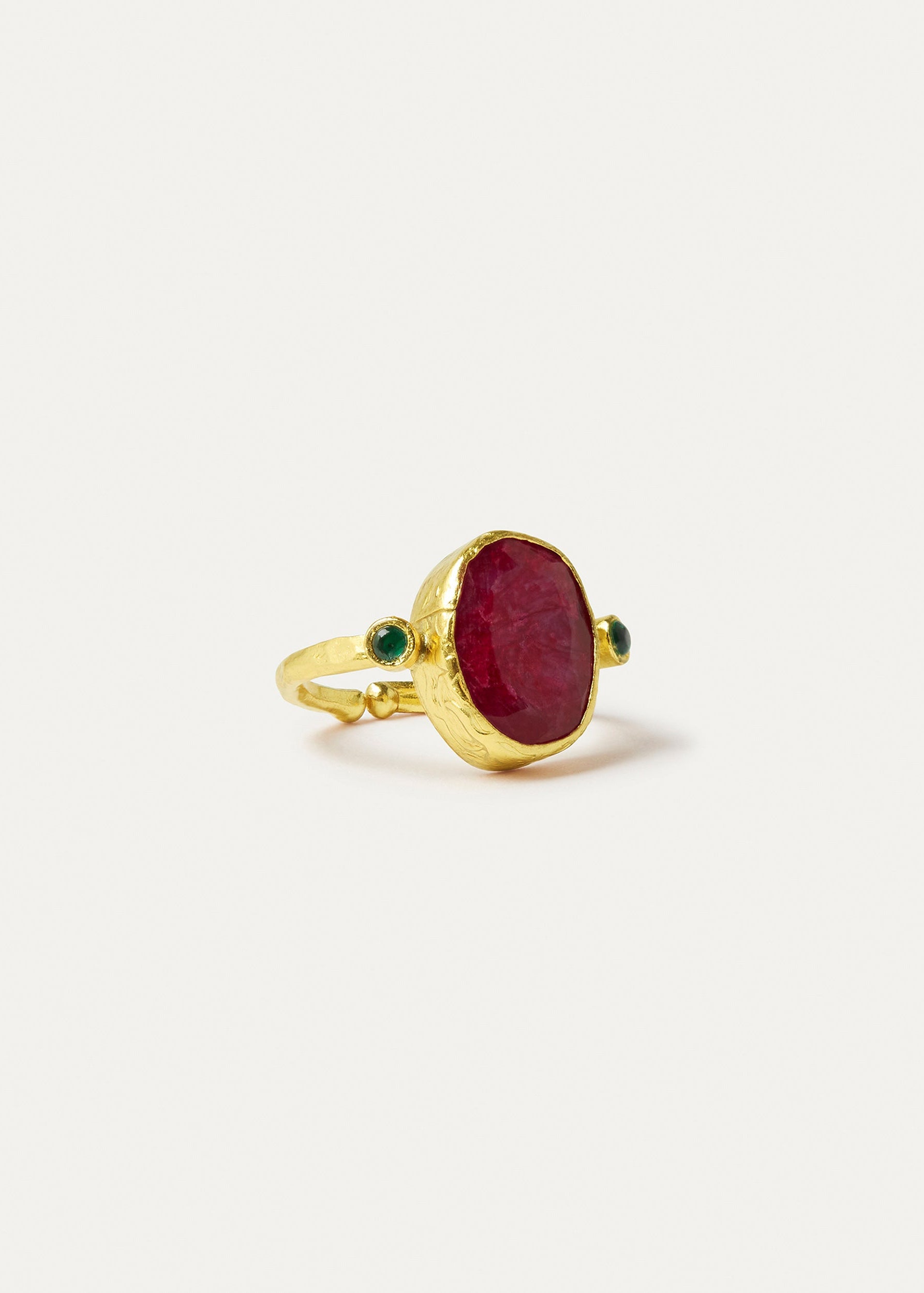 Lucia Ruby Cocktail Ring ~ Ottoman Hands
