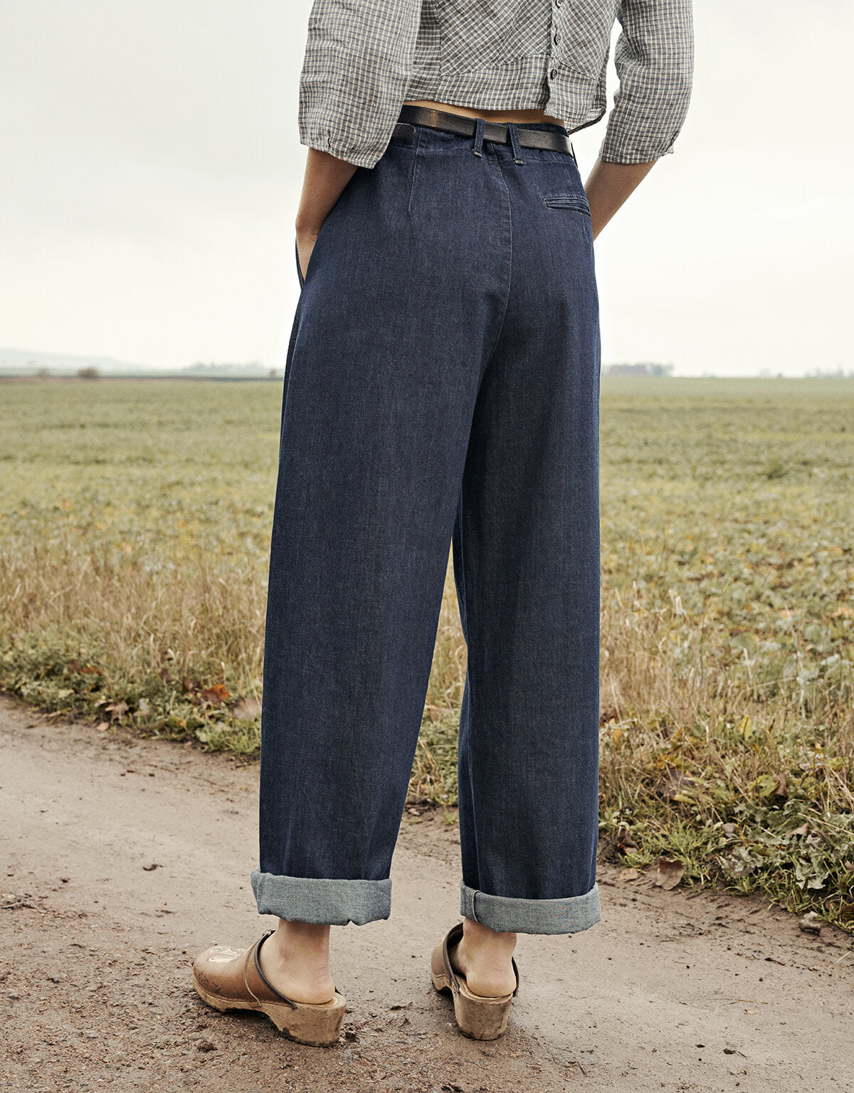 Wide Trousers, Blue ~ nygardsanna