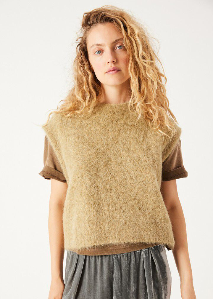 Niby Sleeveless Jumper, Nomad Chine ~ American Vintage
