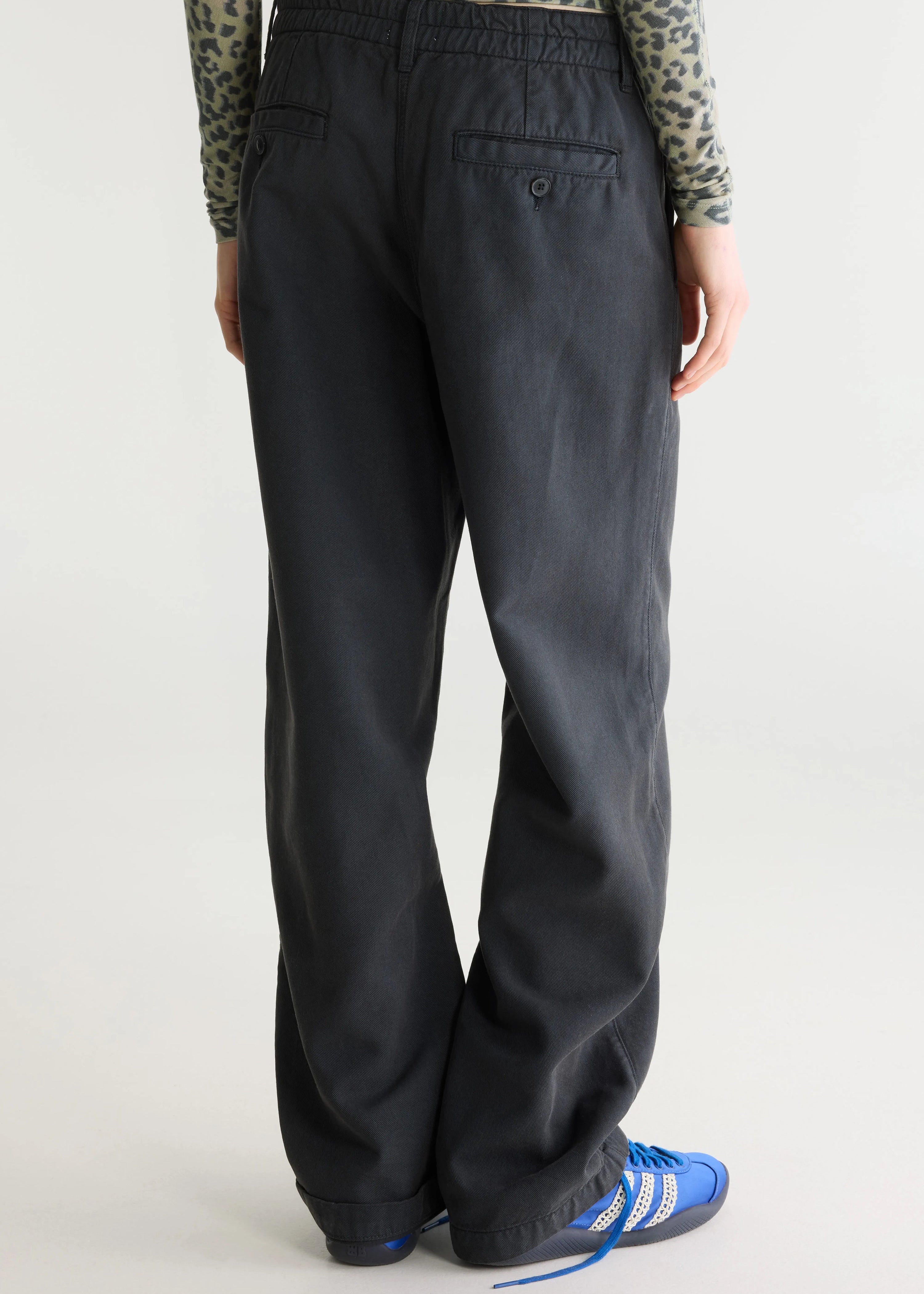 Pace Straight Trousers, Black ~ Bellerose