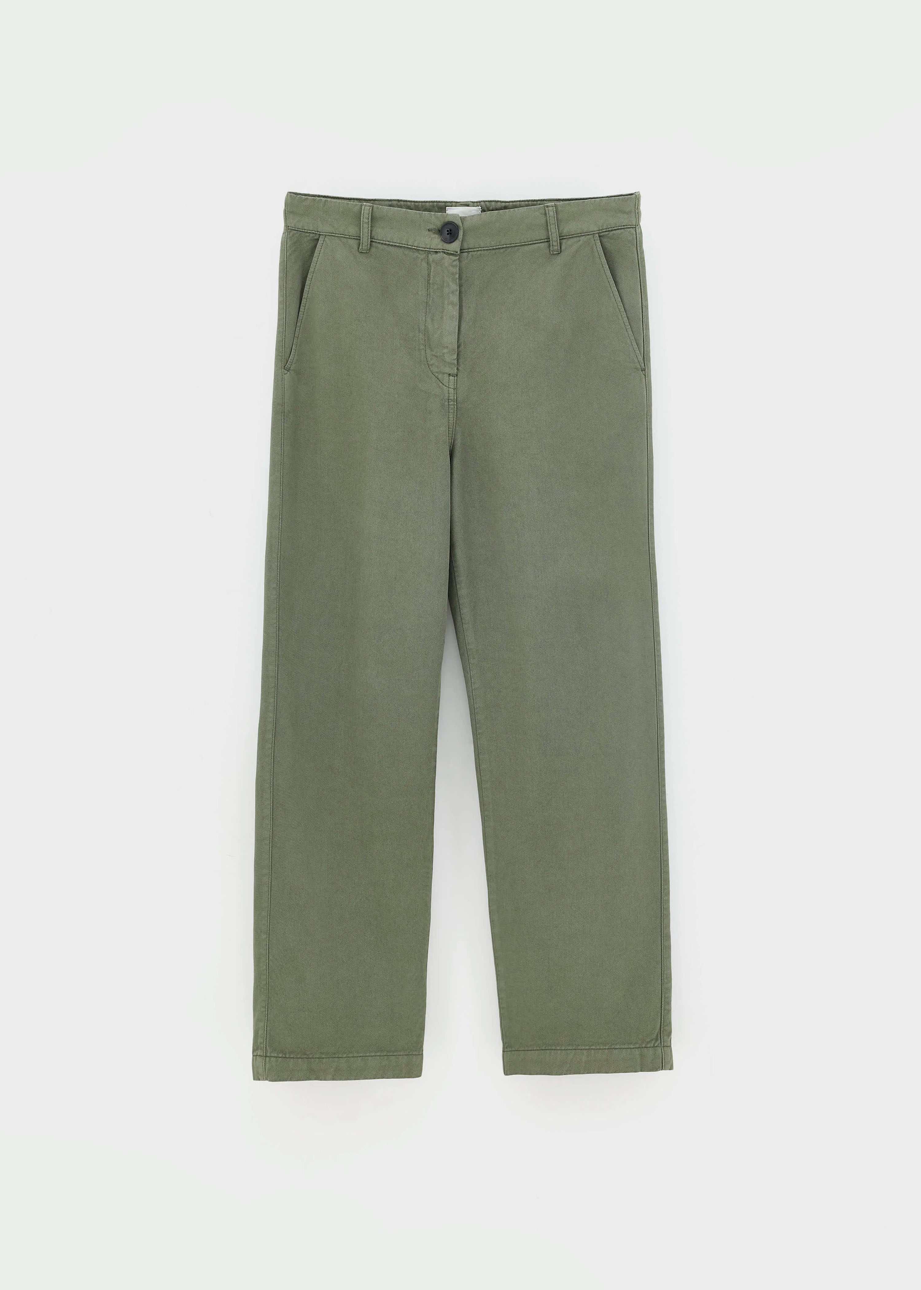 Pace Straight Trousers, Dusty Olive ~ Bellerose