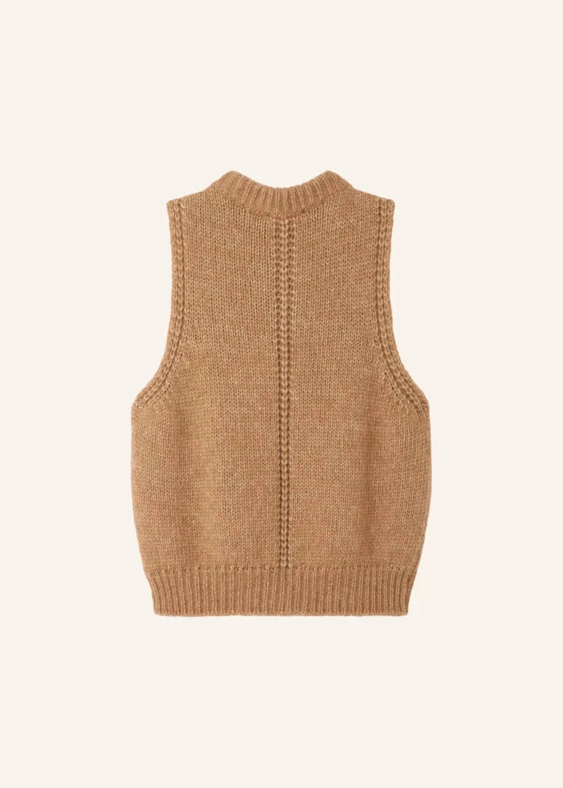 Parissi Sleeveless Jumper, Badiane ~ Sessun