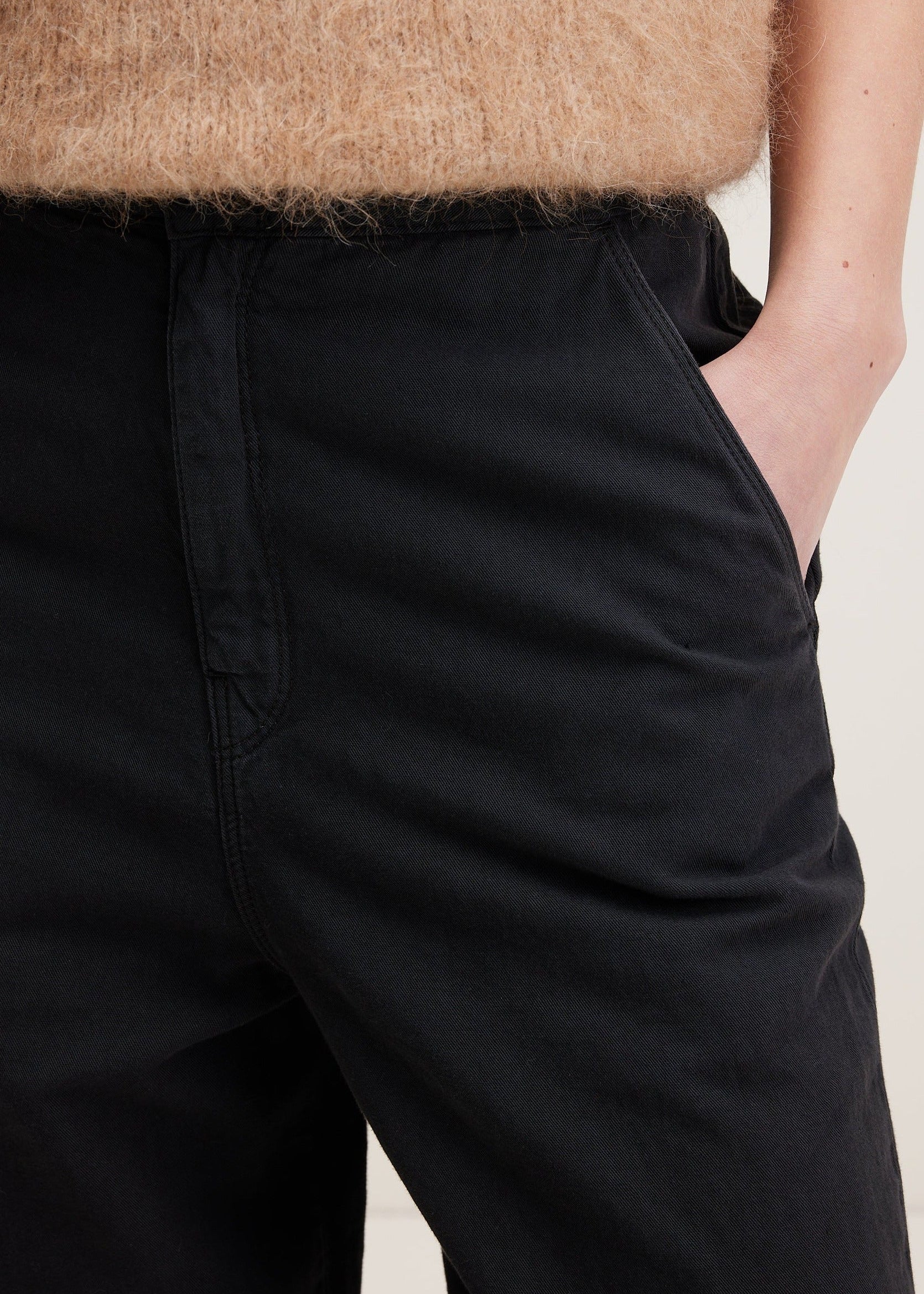 Pasop Trousers, Off Black ~ Bellerose