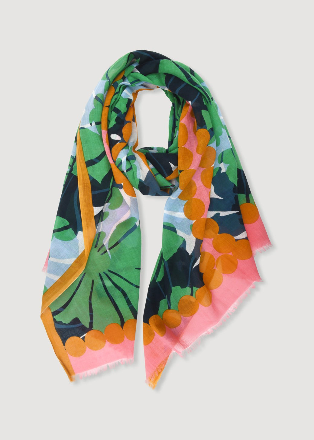 Pavot Scarf, Green - mapoesie