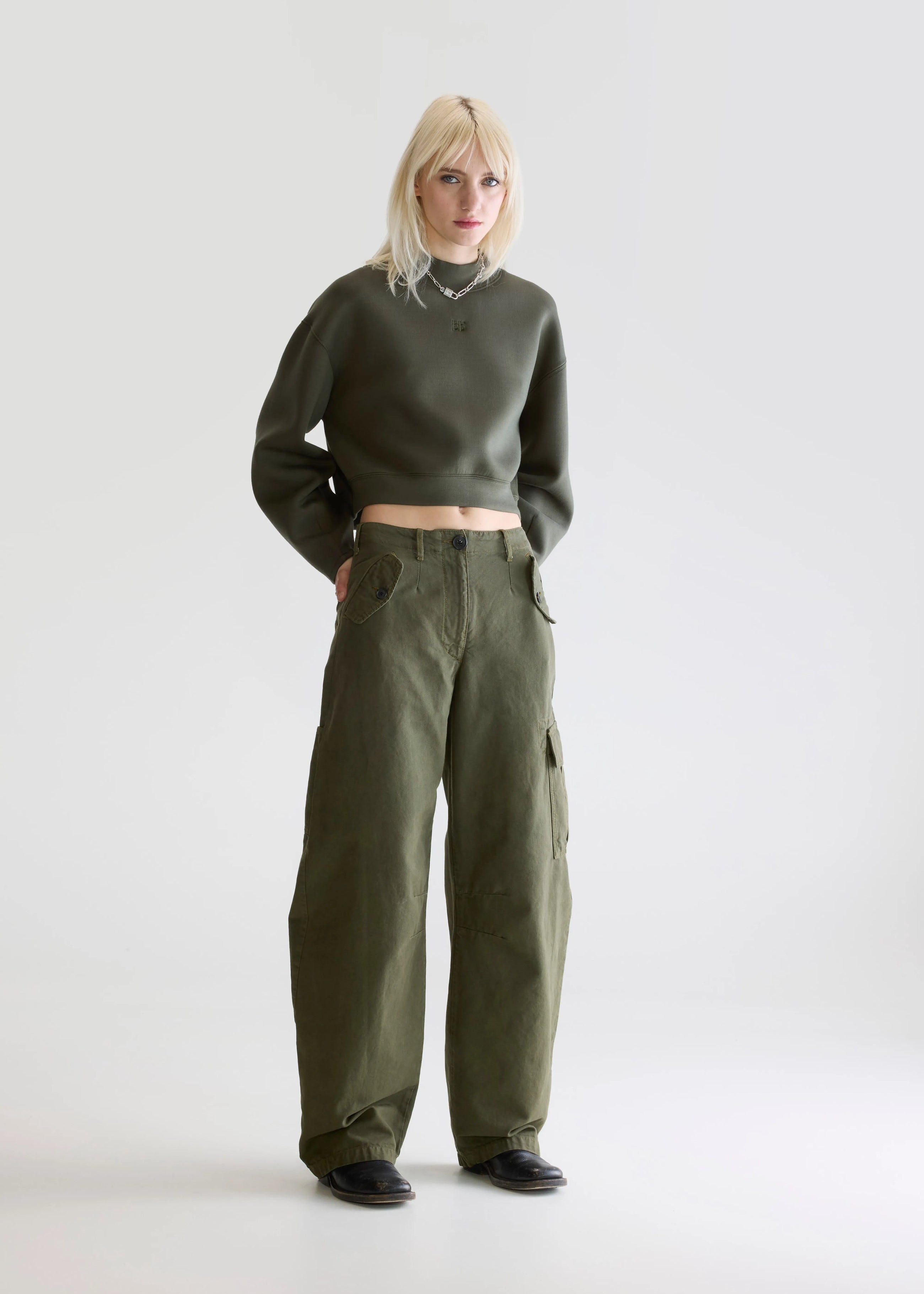 Piazza Trouser, Olive ~ Bellerose