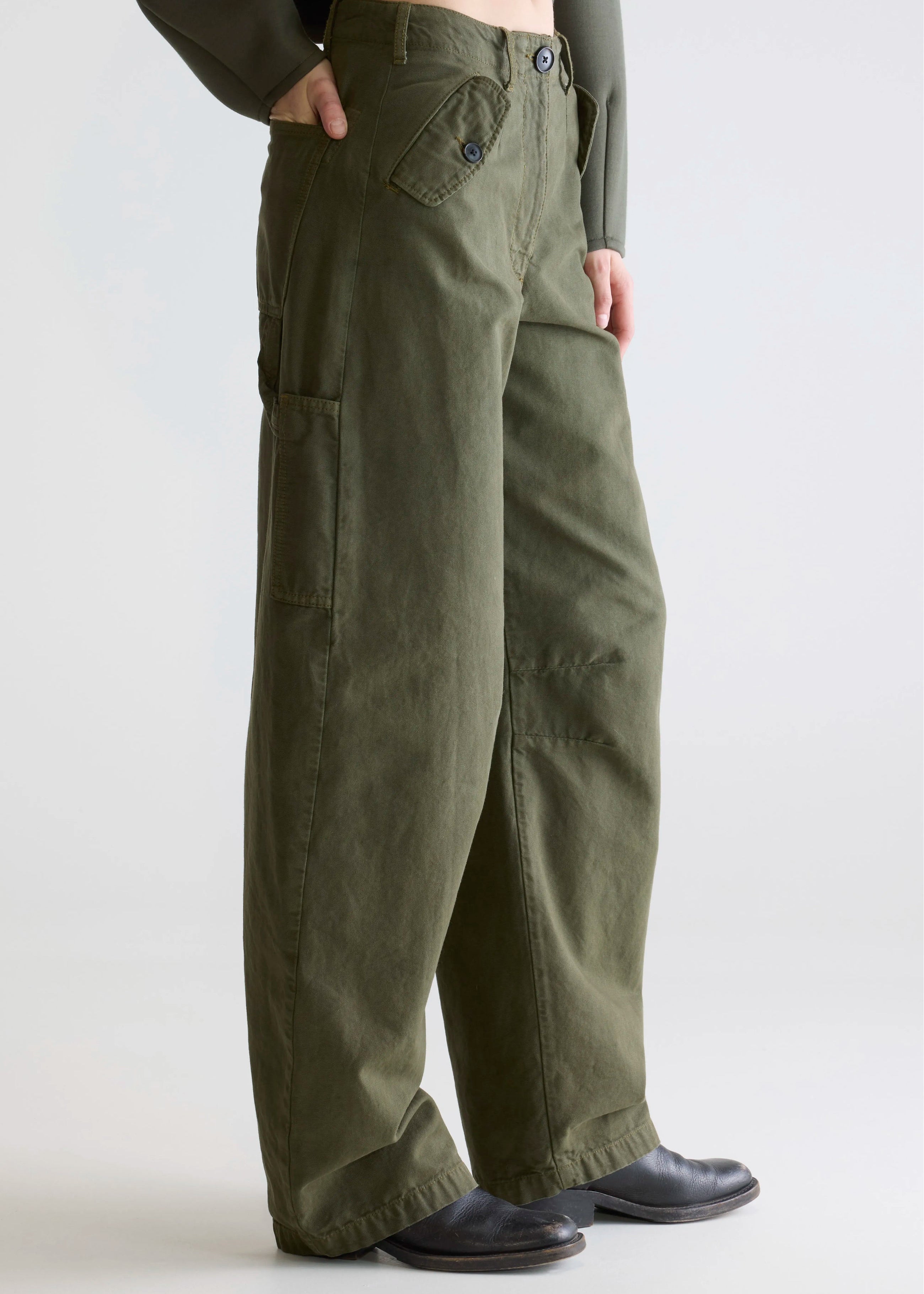 Piazza Trouser, Olive ~ Bellerose