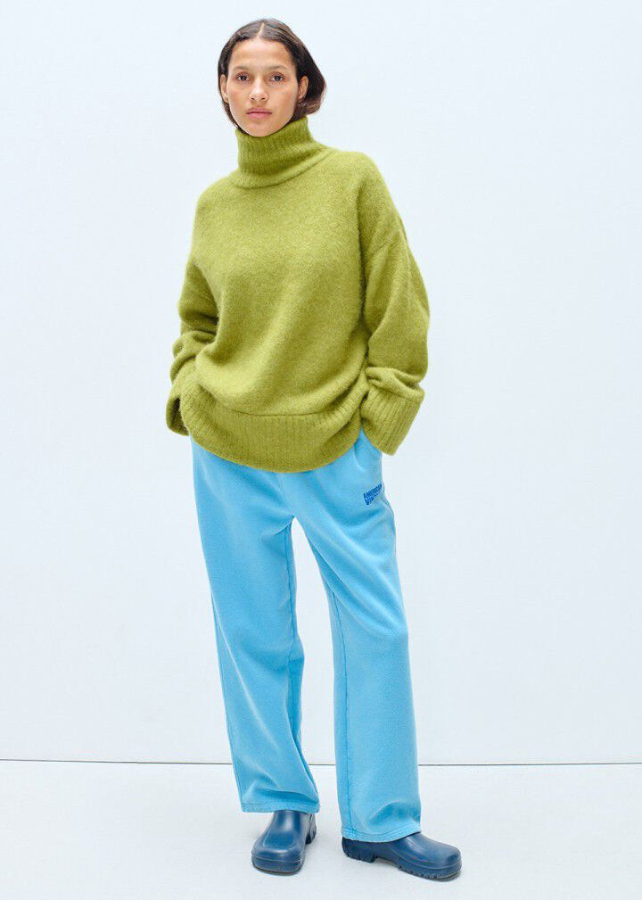 Plizzy Joggers, Light Blue - American Vintage