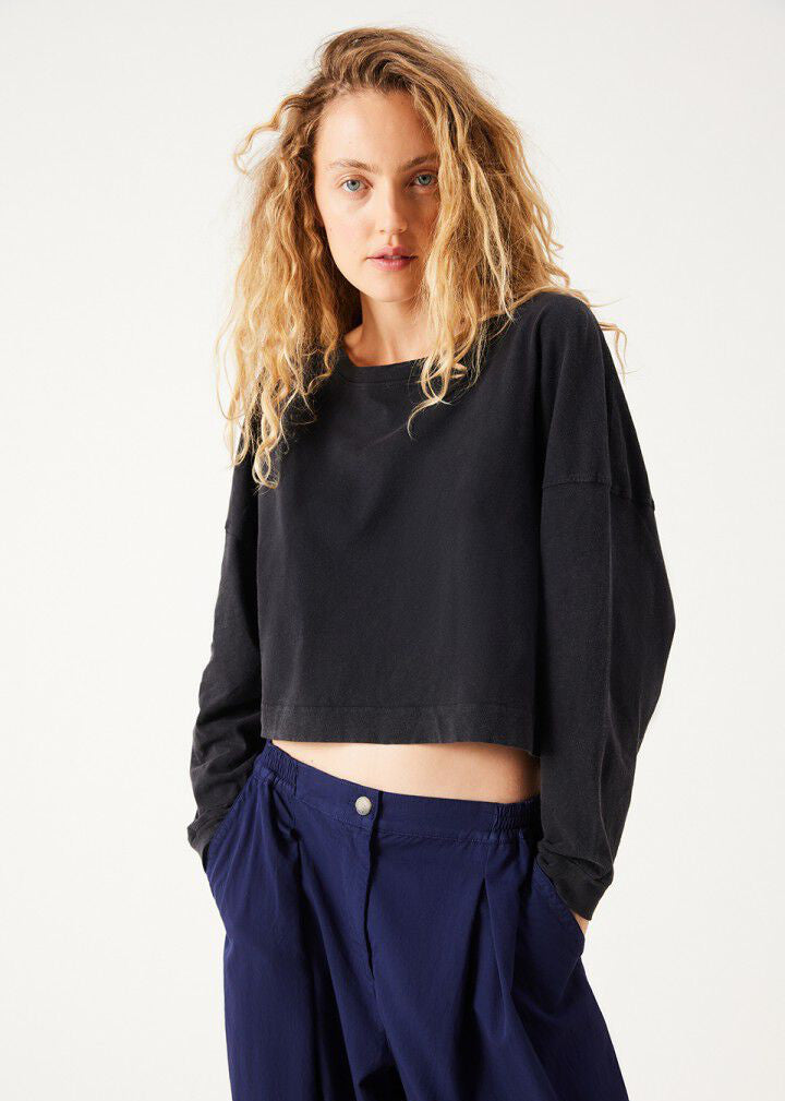 Remytown Long Sleeve, Vintage Carbon ~ American Vintage