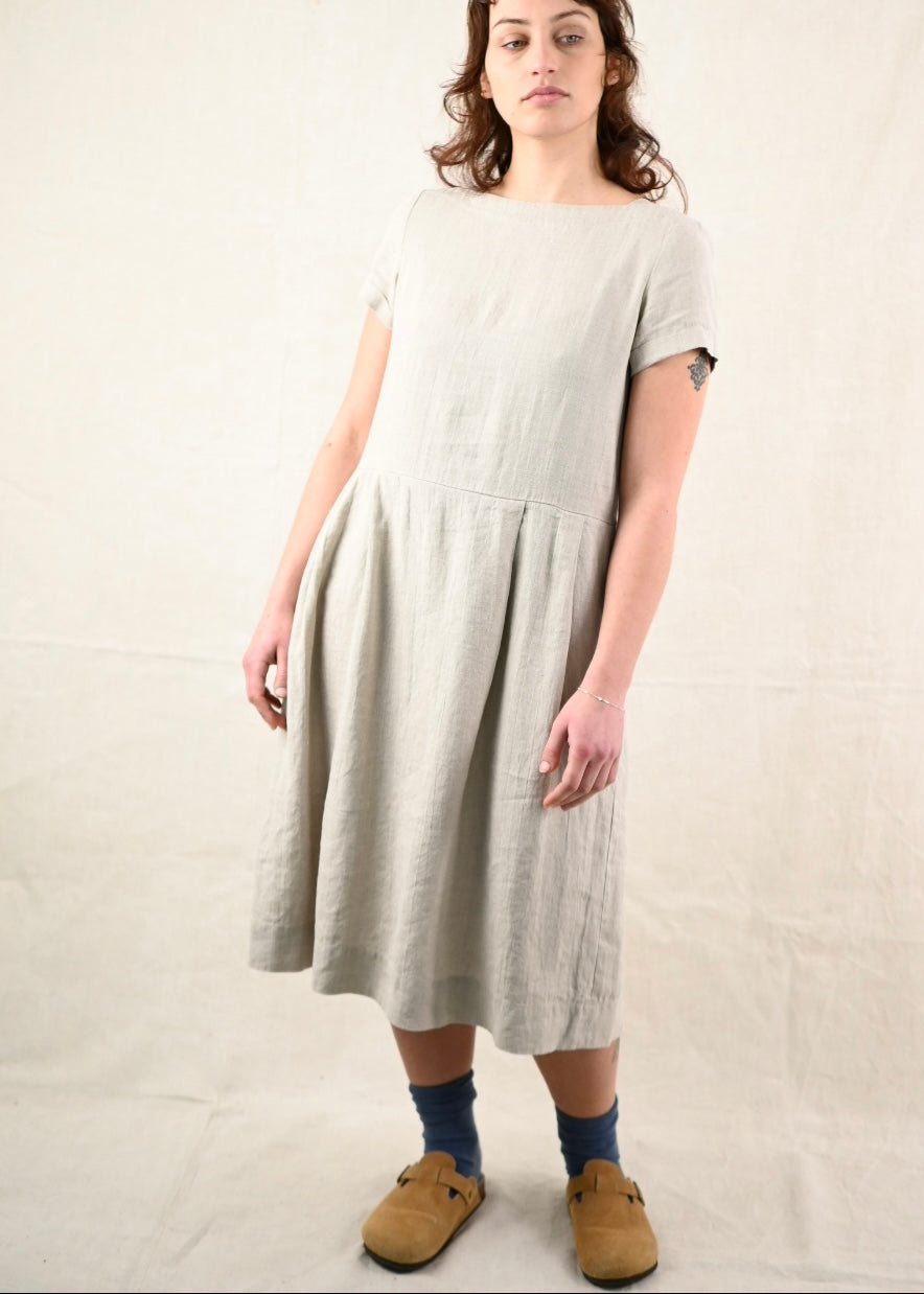 Saline Dress, Natural