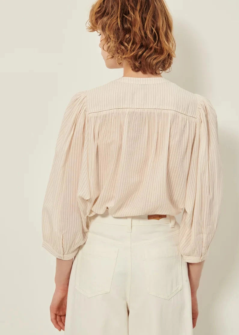 Savi Blouse, Sandblack ~ Sessun