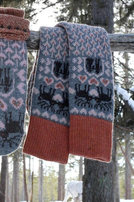 Wool Socks, Fästfolk Emilia&Einar - Öjbro Vantfabrik
