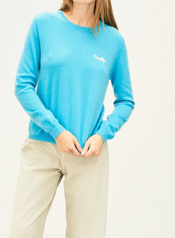 Cashmere Crew / Naughty - Mint