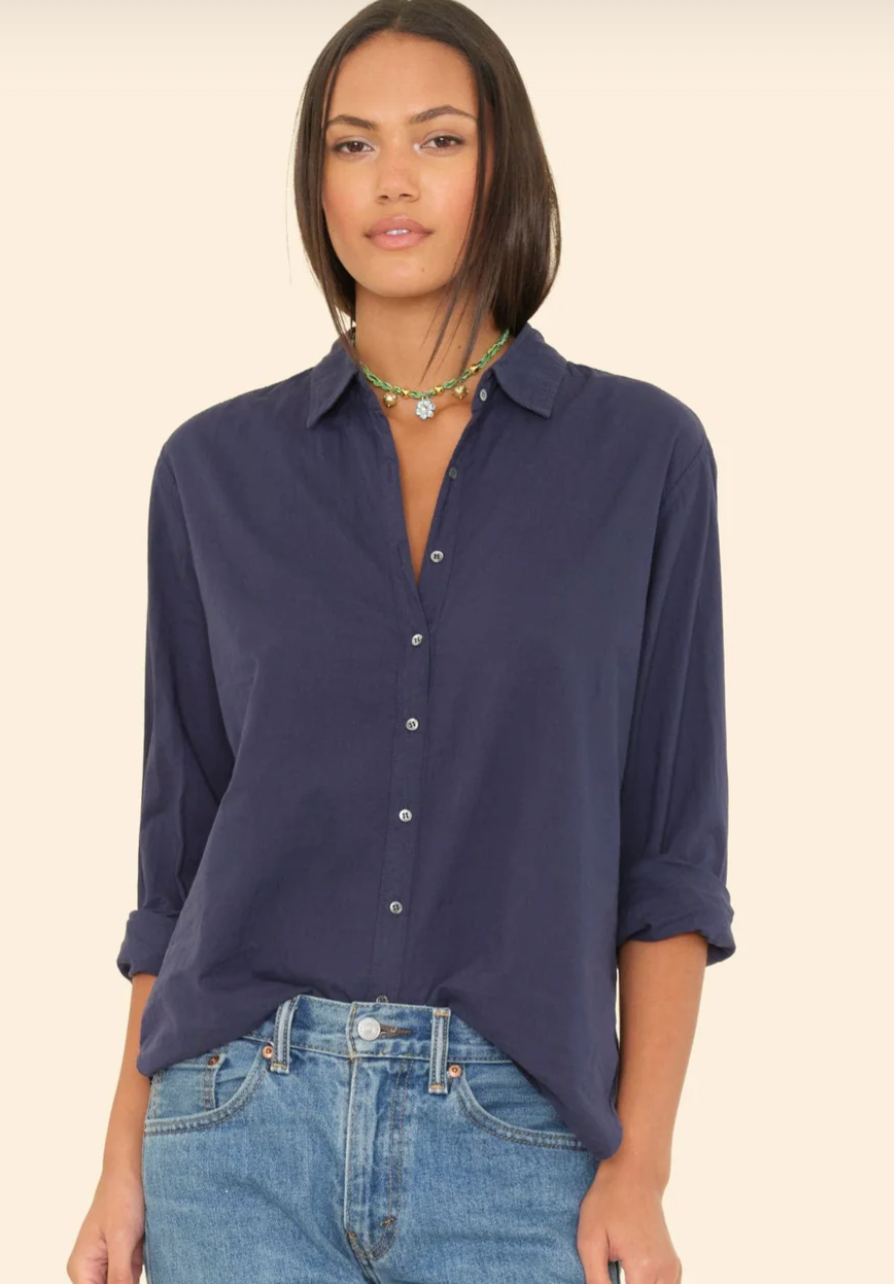 Beau Shirt  - Navy ~ Xirena