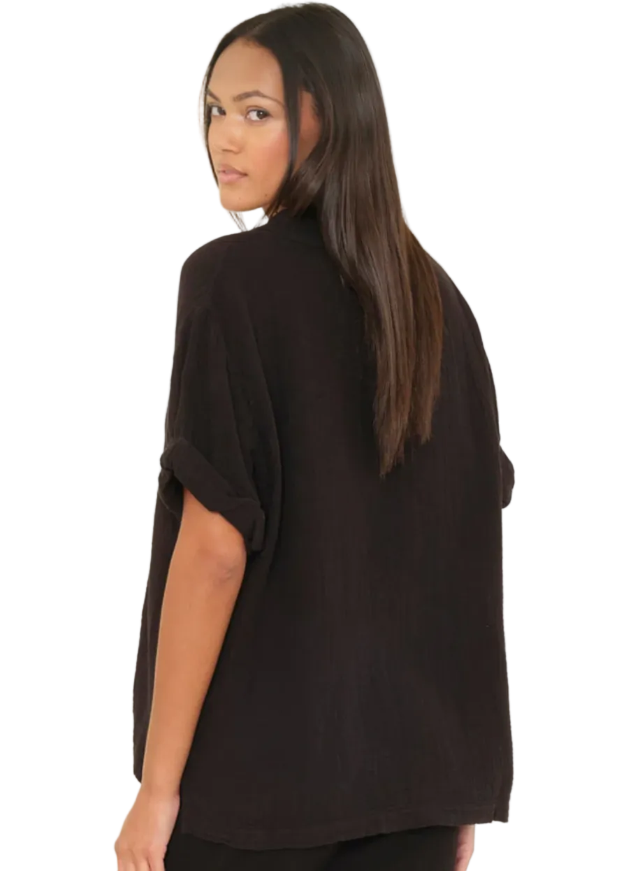 Black Avery top ~ Xirena