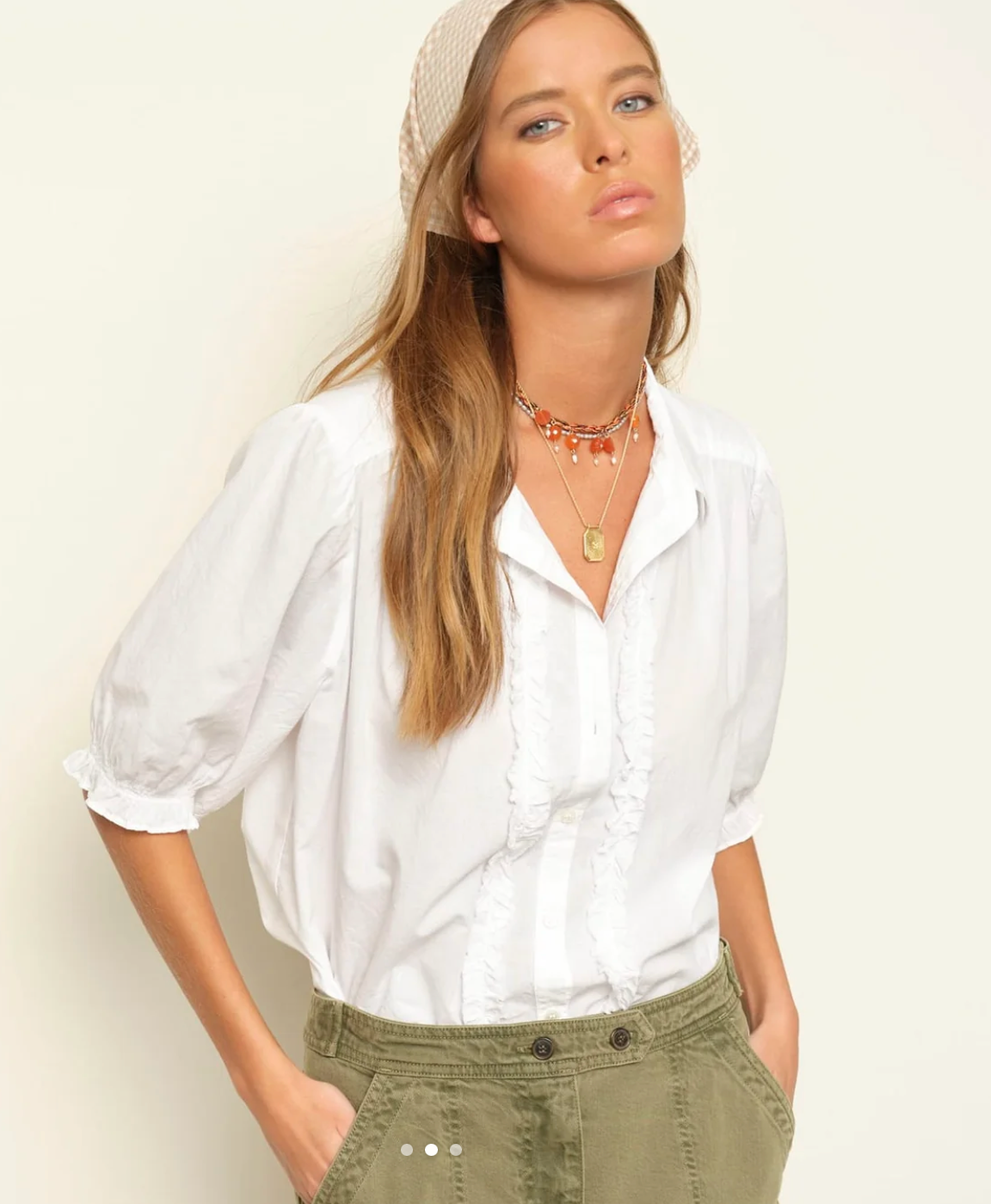 Baron Shirt, White ~ Xirena