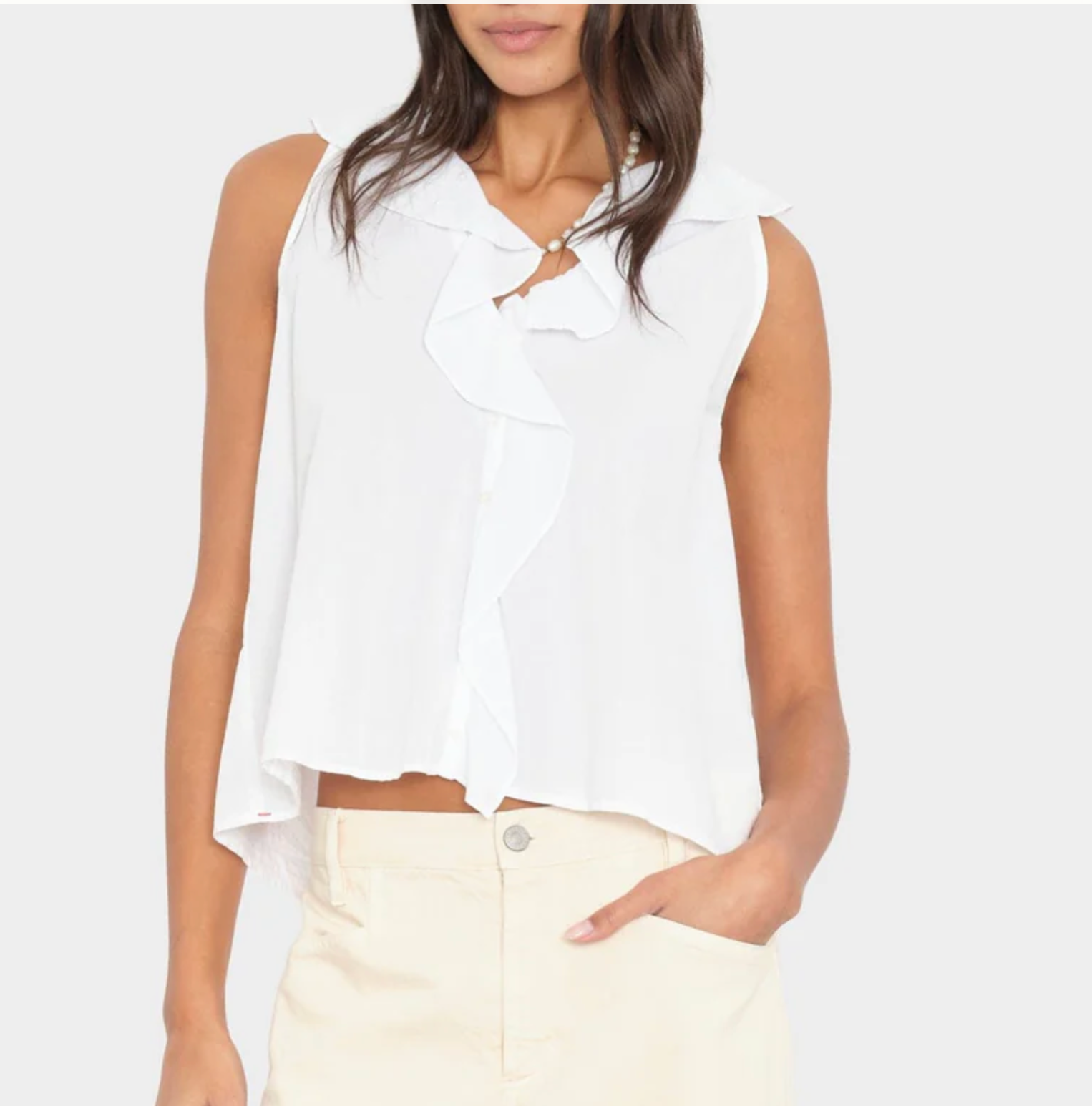 Casara Top, White ~ Xirena