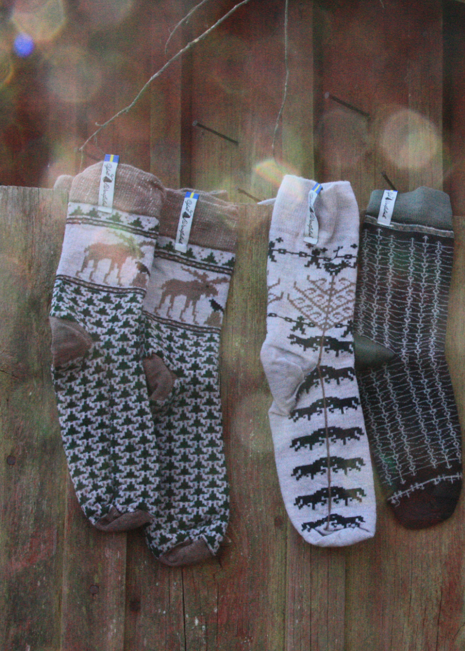 Merino Wool Sock, Yggdrasil Liv - Öjbro Vantfabrik