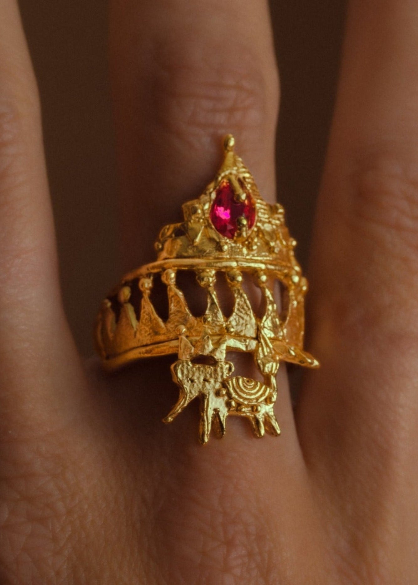 The Fairground Attraction Ring ~ Ruby Jack