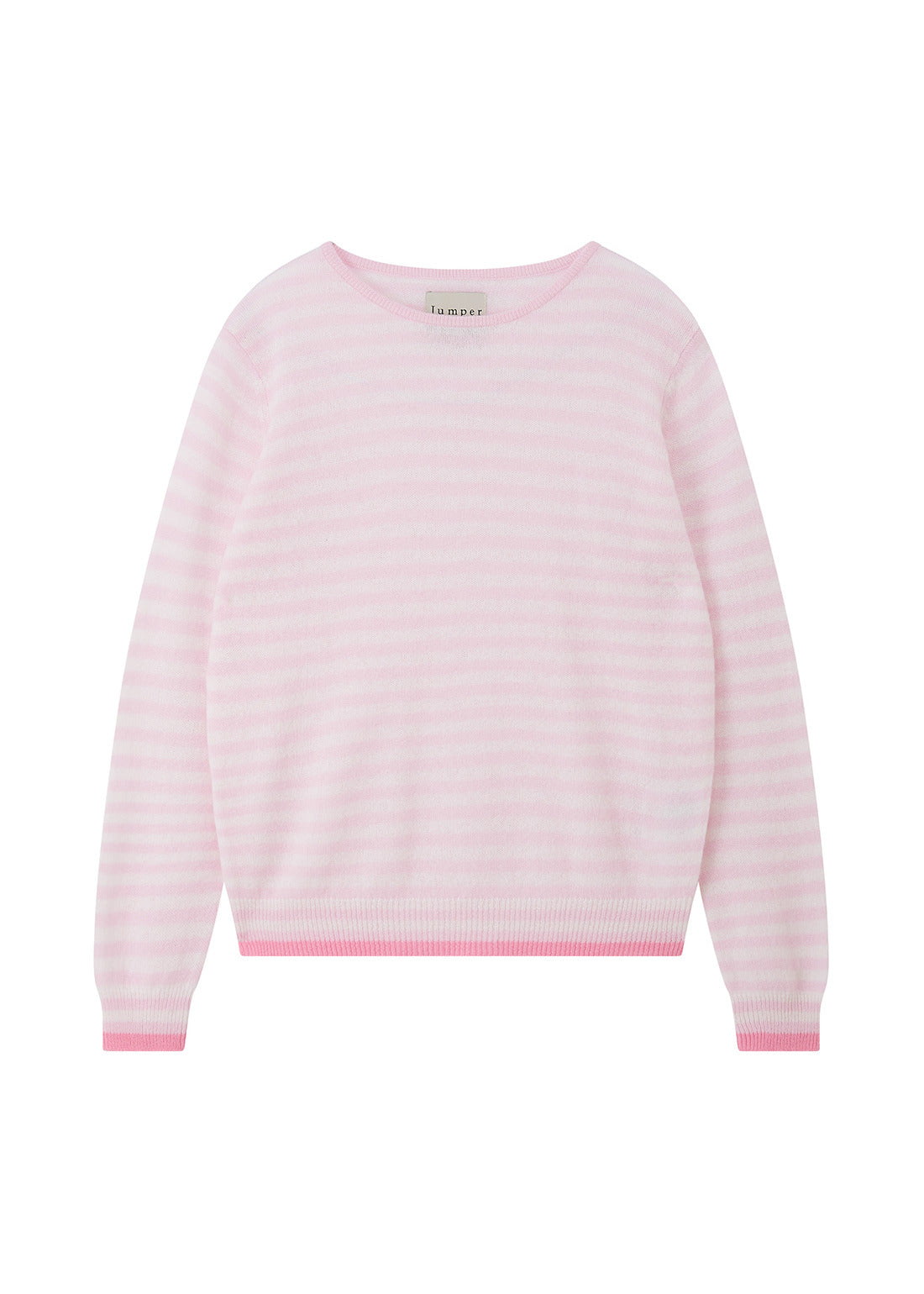 Tipped Little Stripe Crew, Lily - Jumper1234