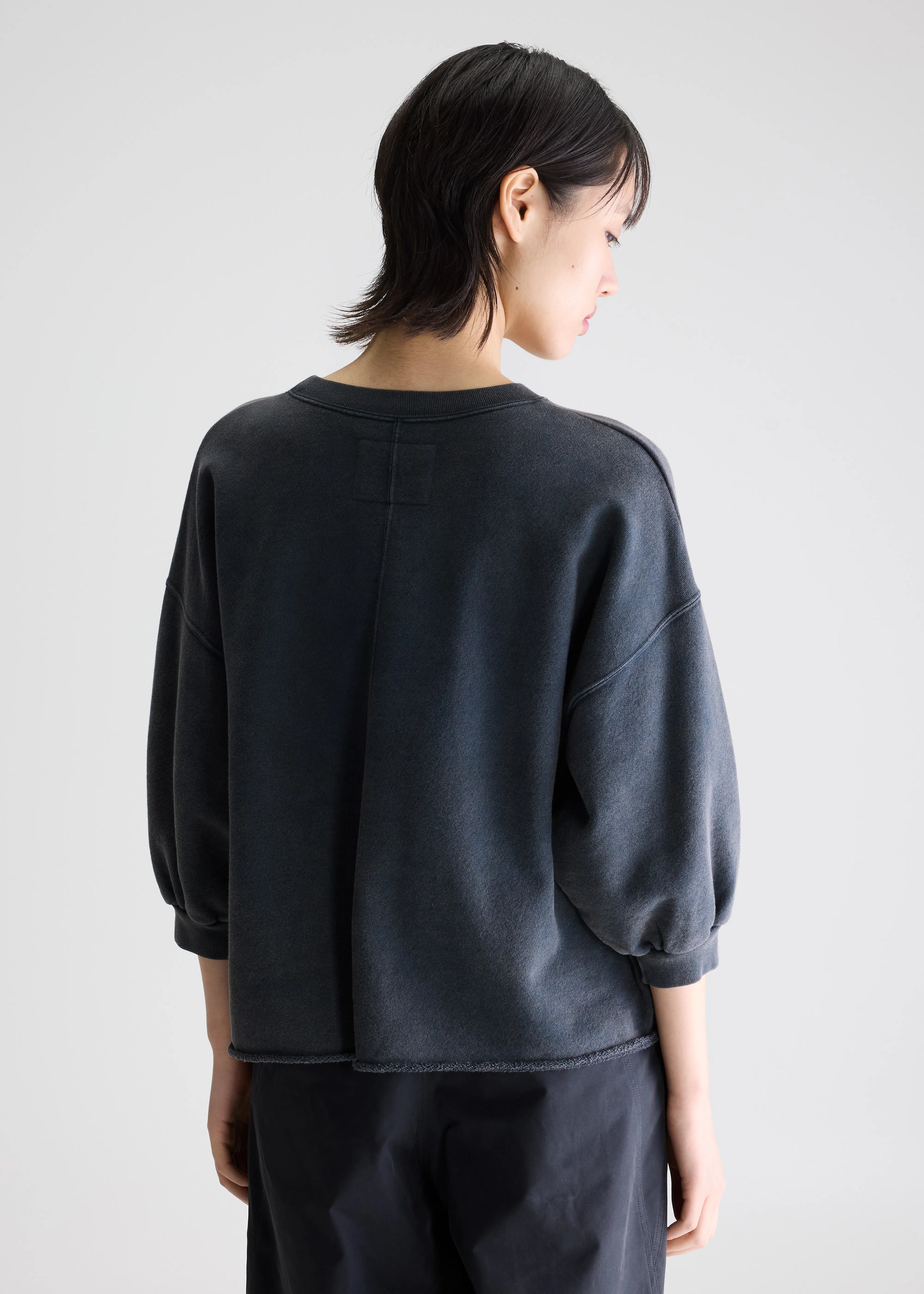 Vicske Crewneck Sweatshirt, Meteorite ~ Bellerose