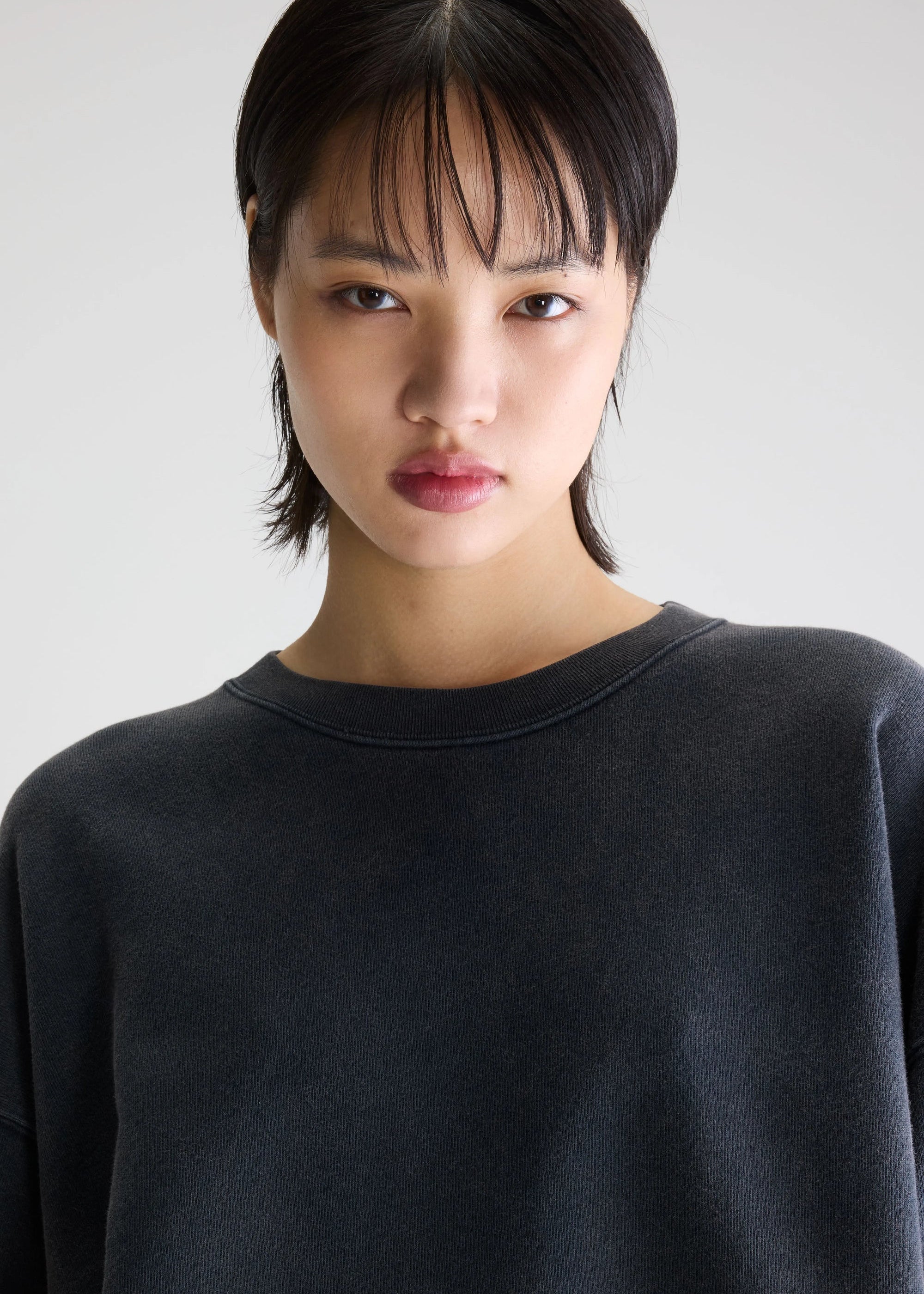 Vicske Crewneck Sweatshirt, Meteorite ~ Bellerose