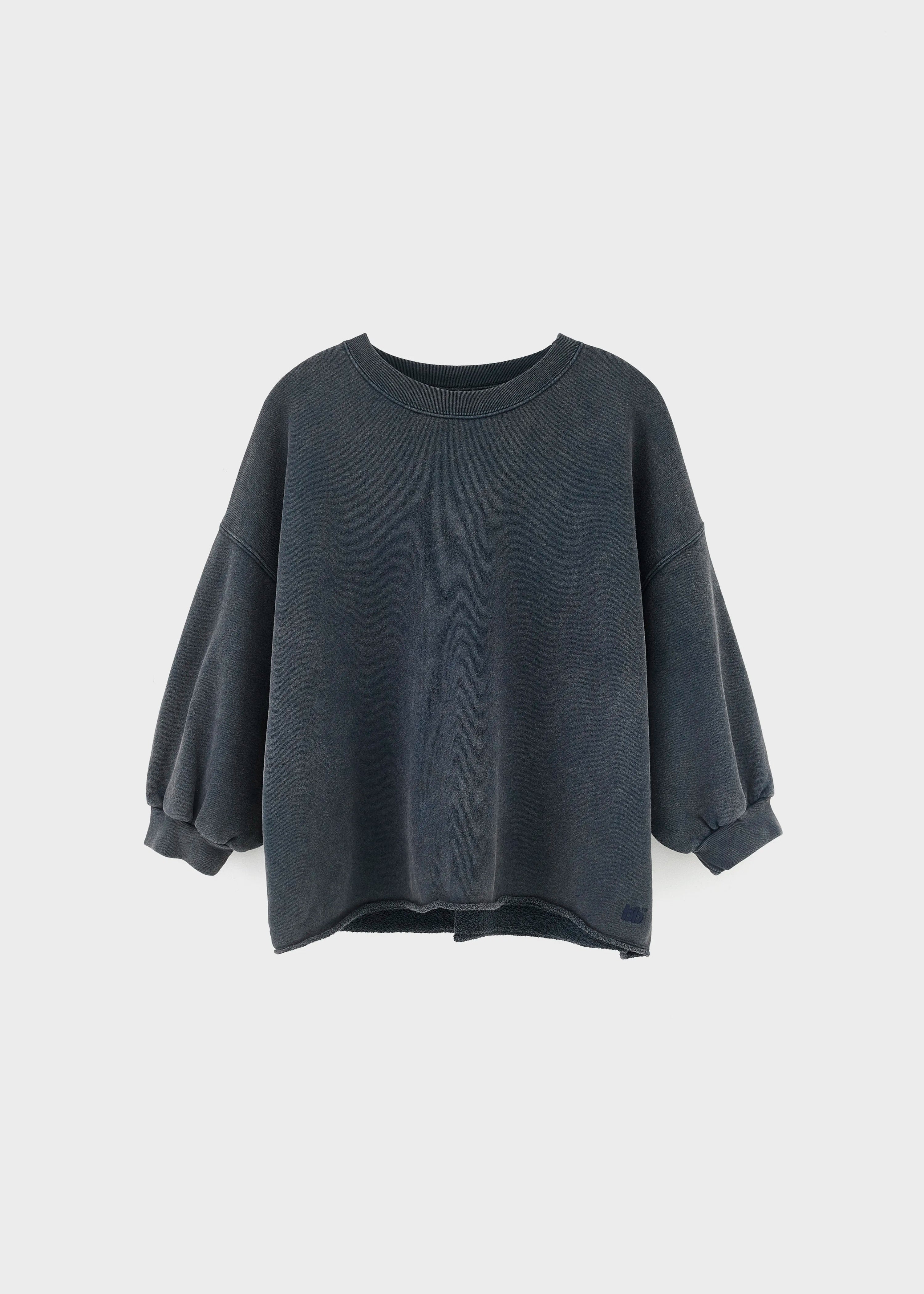 Vicske Crewneck Sweatshirt, Meteorite ~ Bellerose