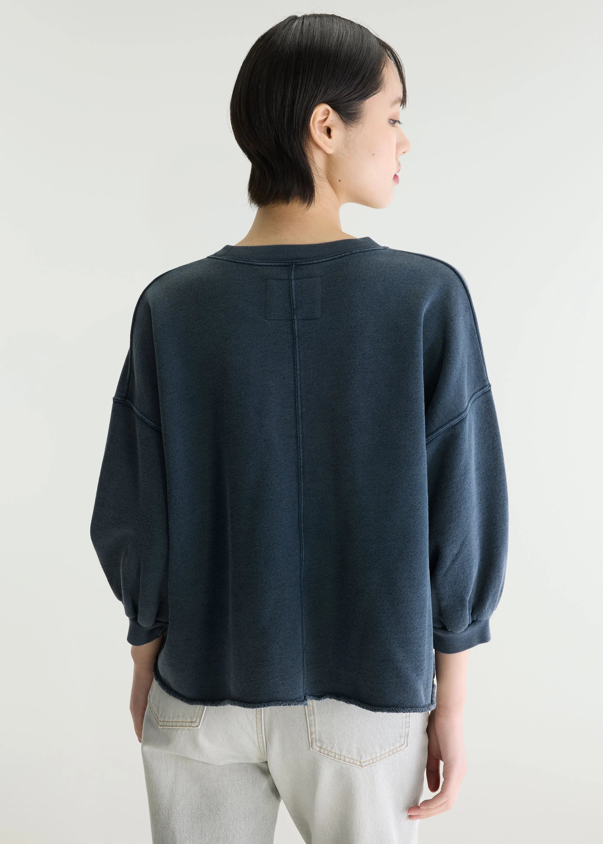 Vicske Crewneck Sweatshirt, Navy ~ Bellerose