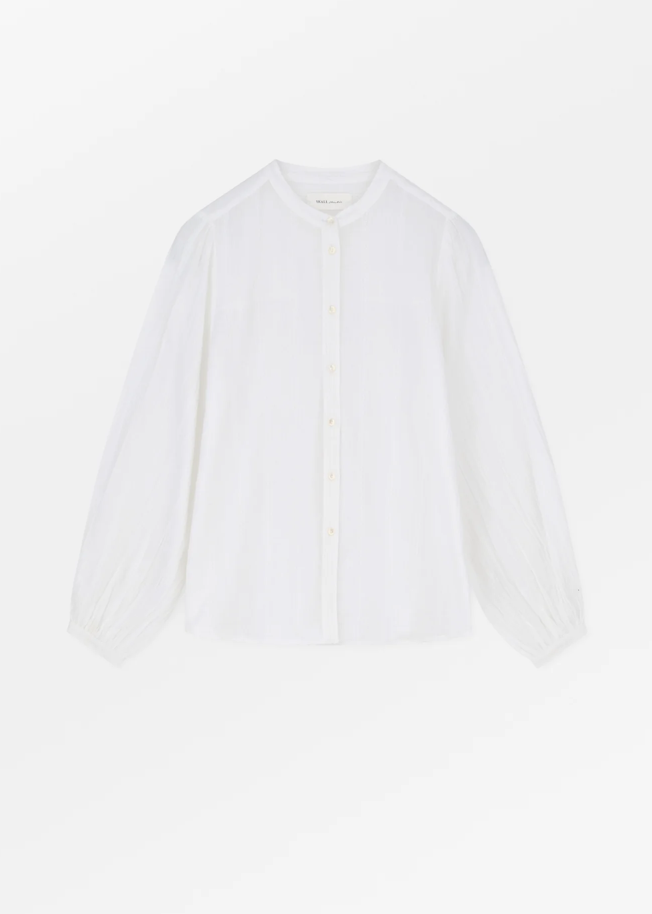 Vita Shirt, White - Skall