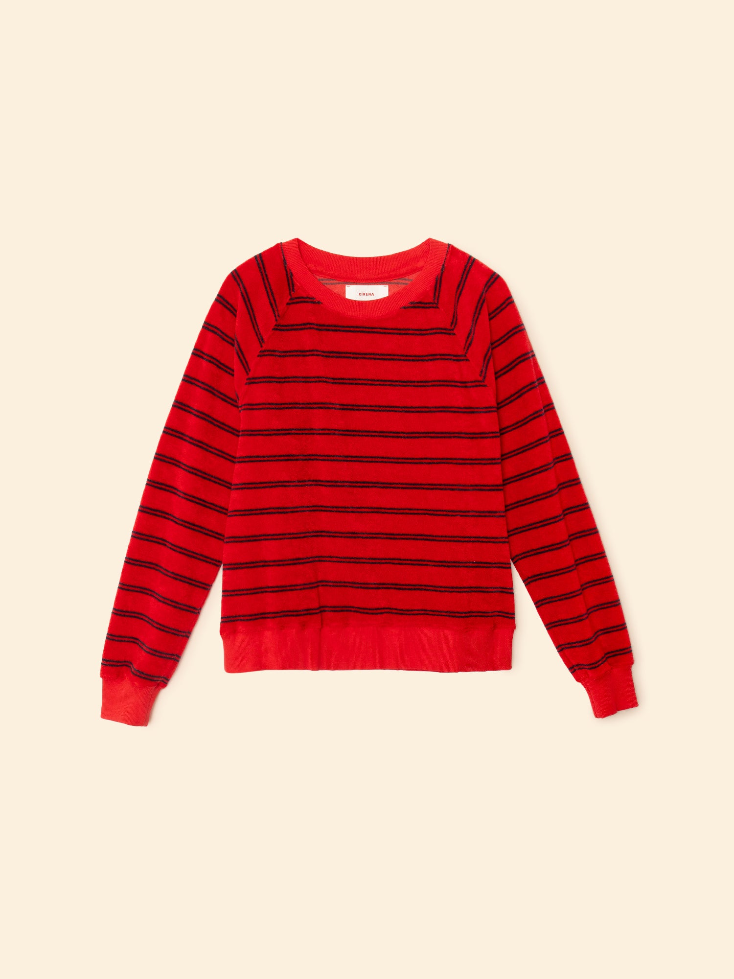 Hopper Sweatshirt, Red Pepper ~ Xirena