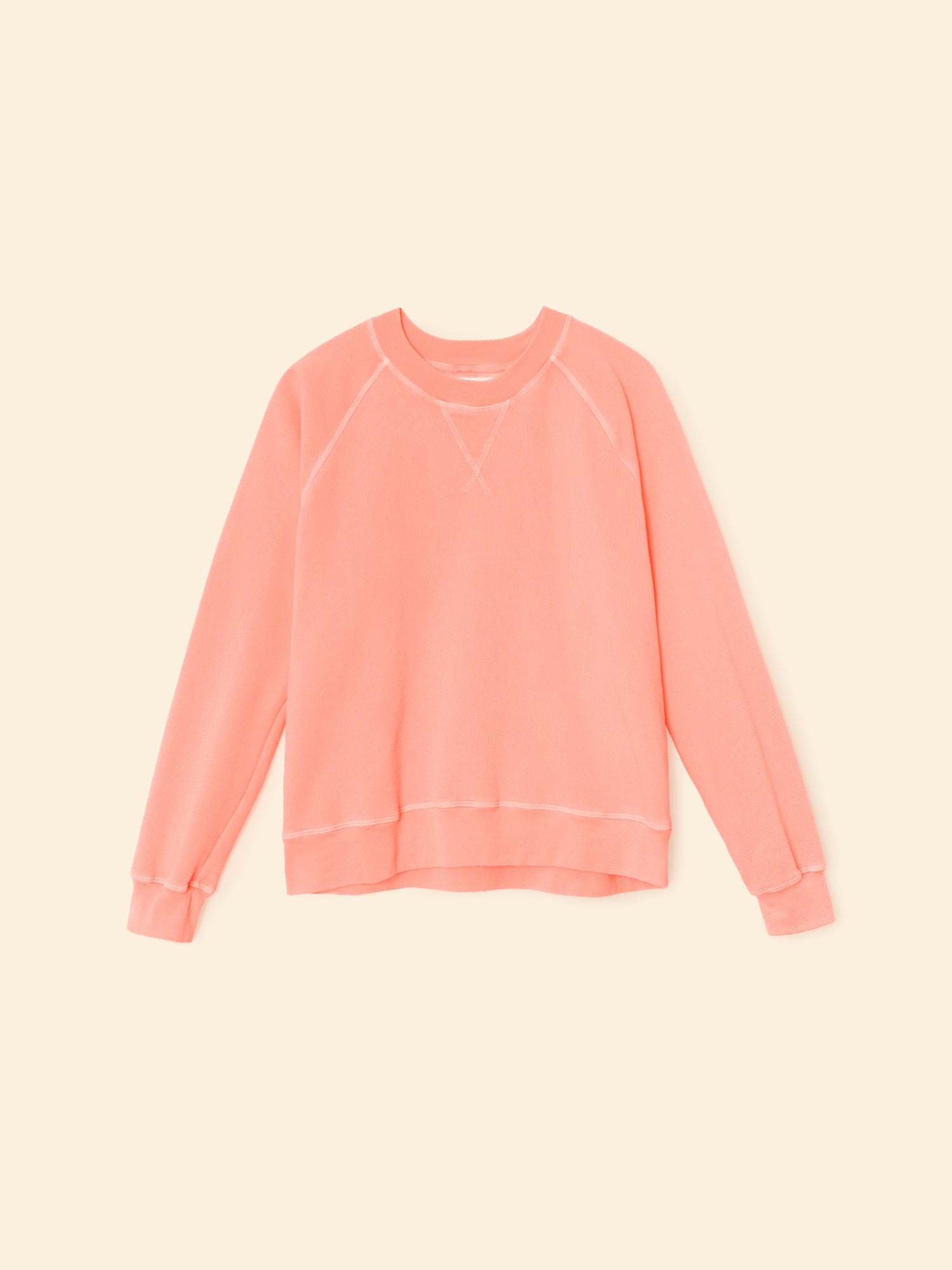 Marathon Sweatshirt, Peach Glow ~ Xirena