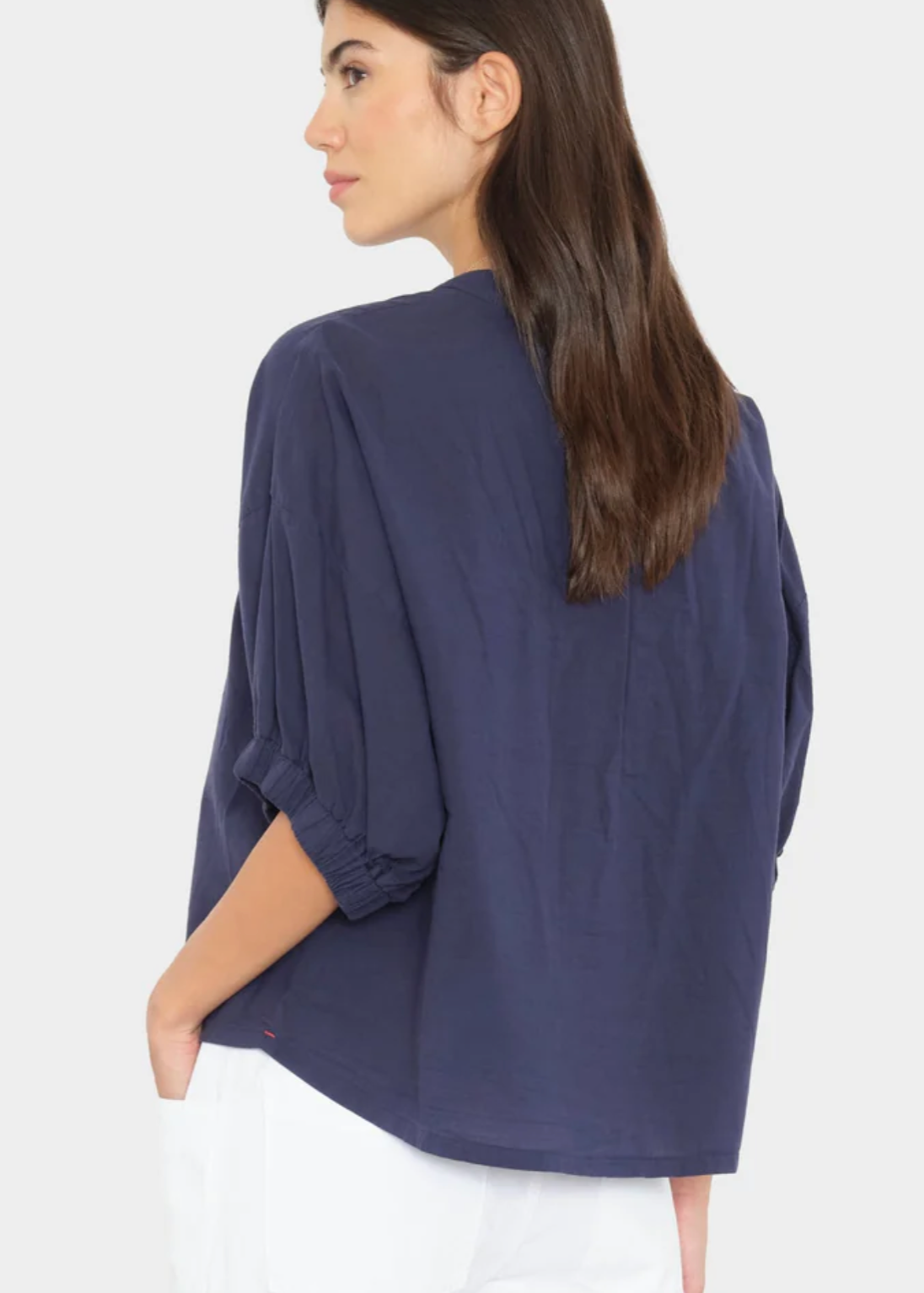 Dutch Shirt, Navy ~ Xirena