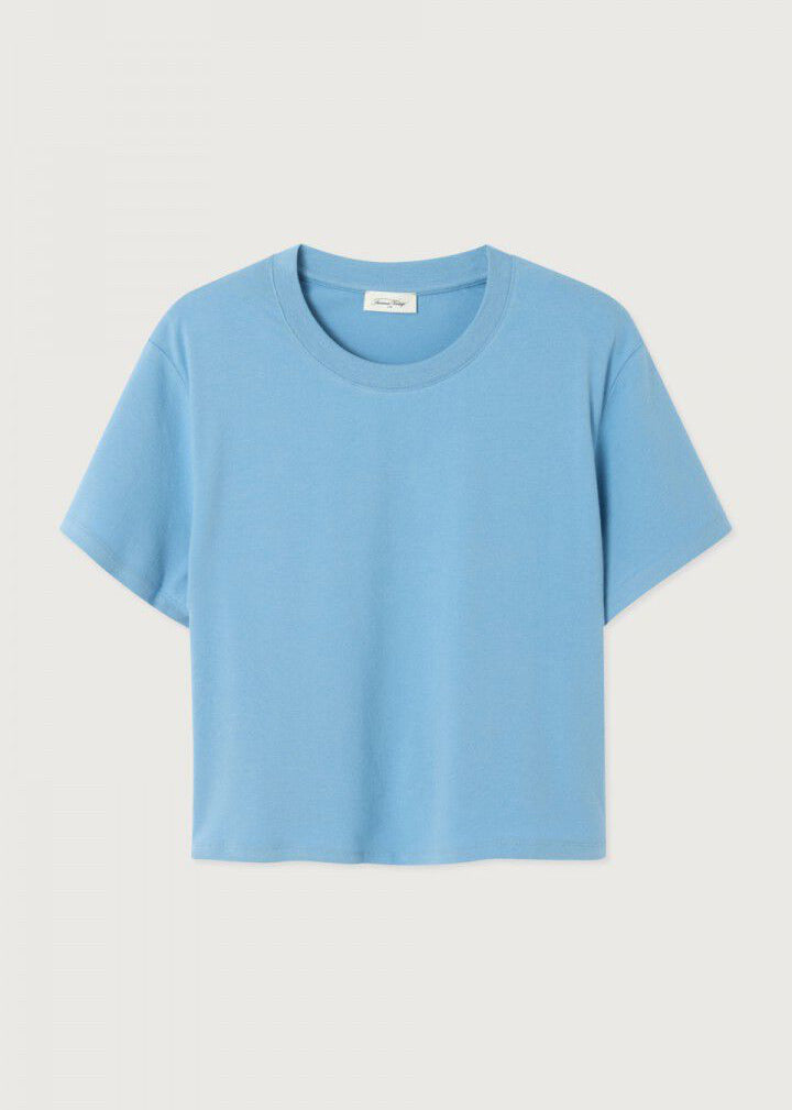 Ypawood T-Shirt, Blue Melange ~ American Vintage