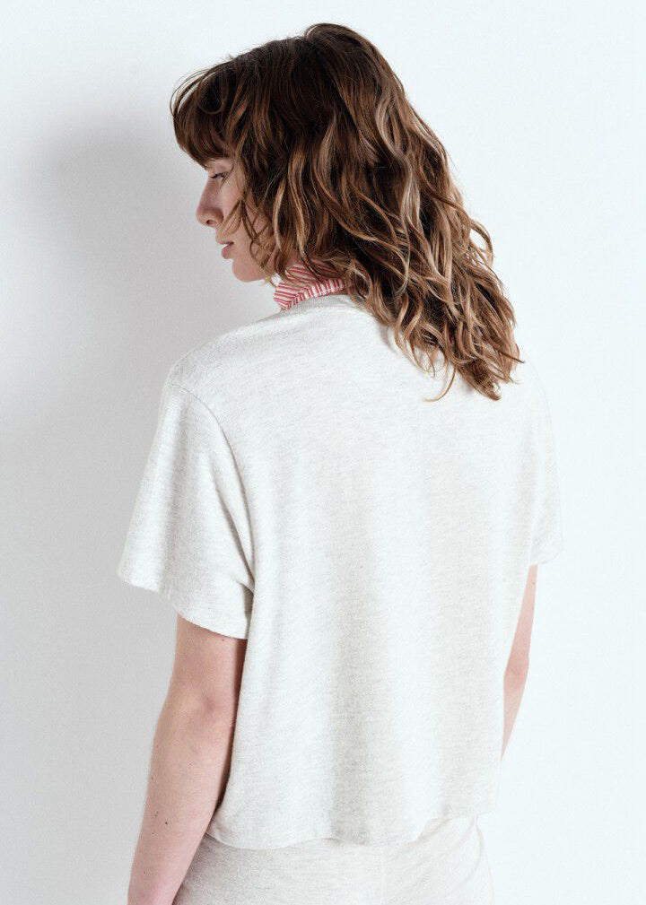 Ypawood T-Shirt, Heather Grey ~ American Vintage