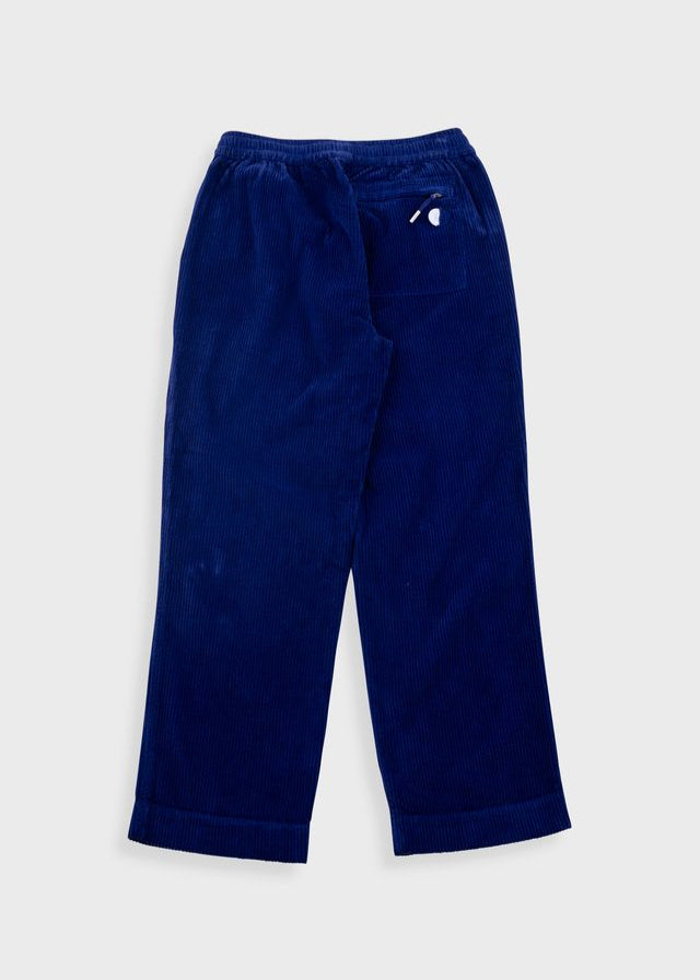 Drawcord Signal Pants, Rich Navy Cord