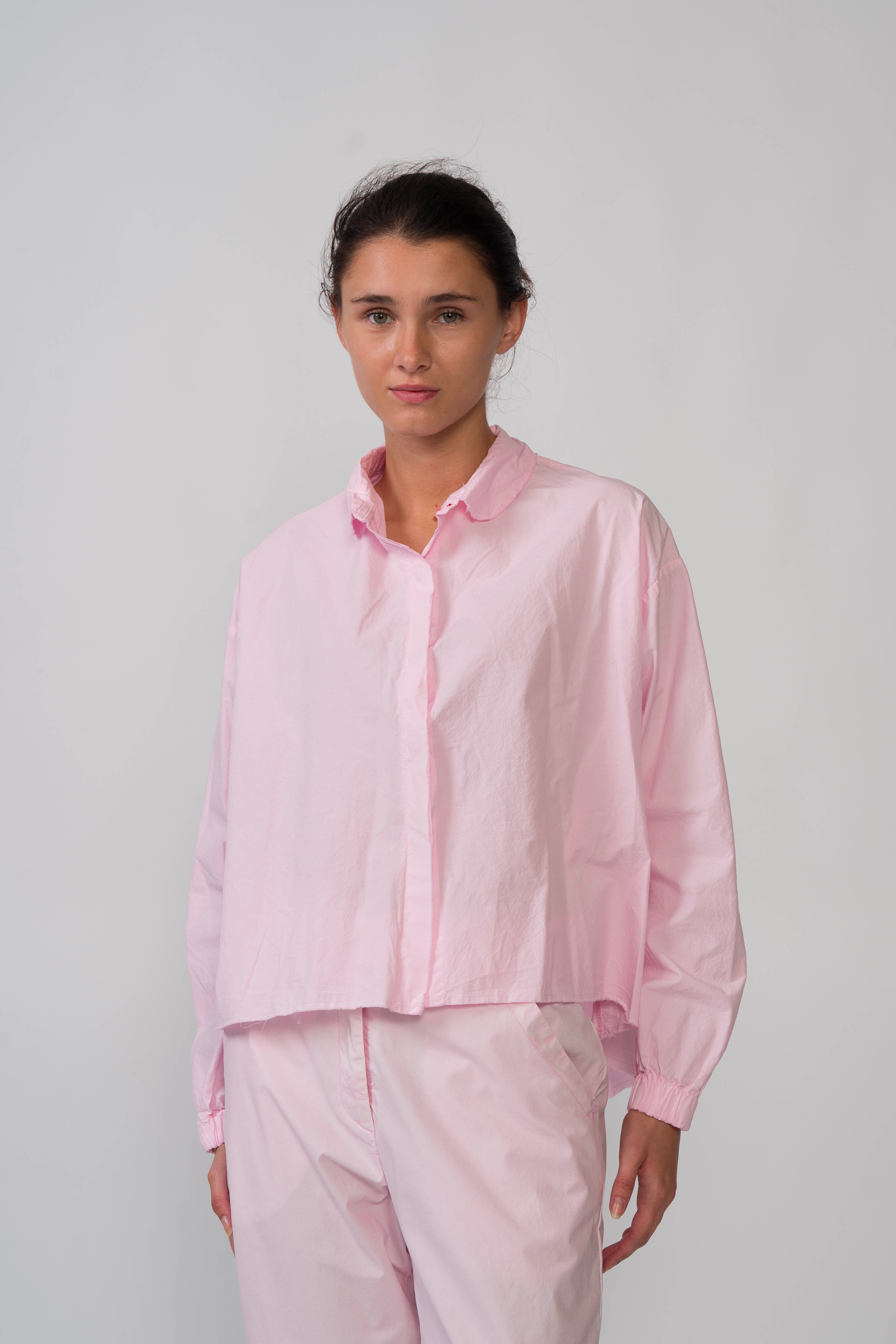 hannoh wessel light pink women's shirt