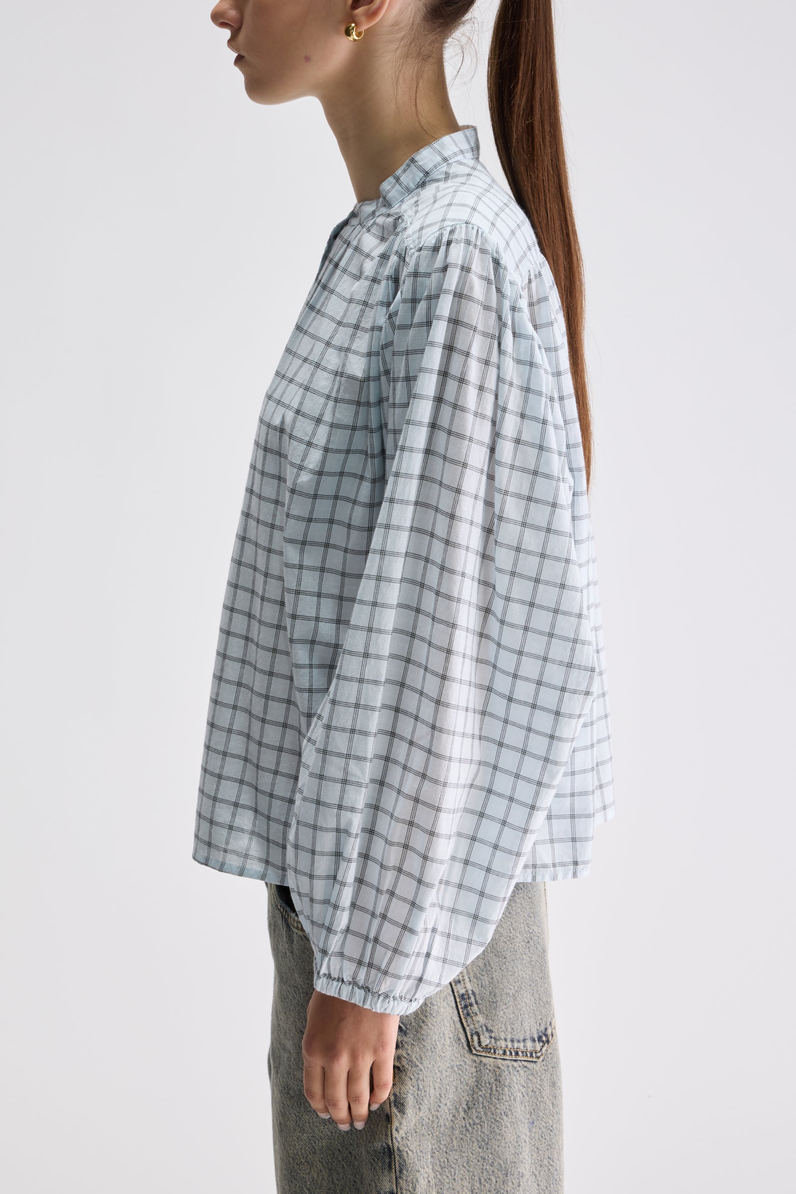 Cherry Checked Blouse ~ Bellerose