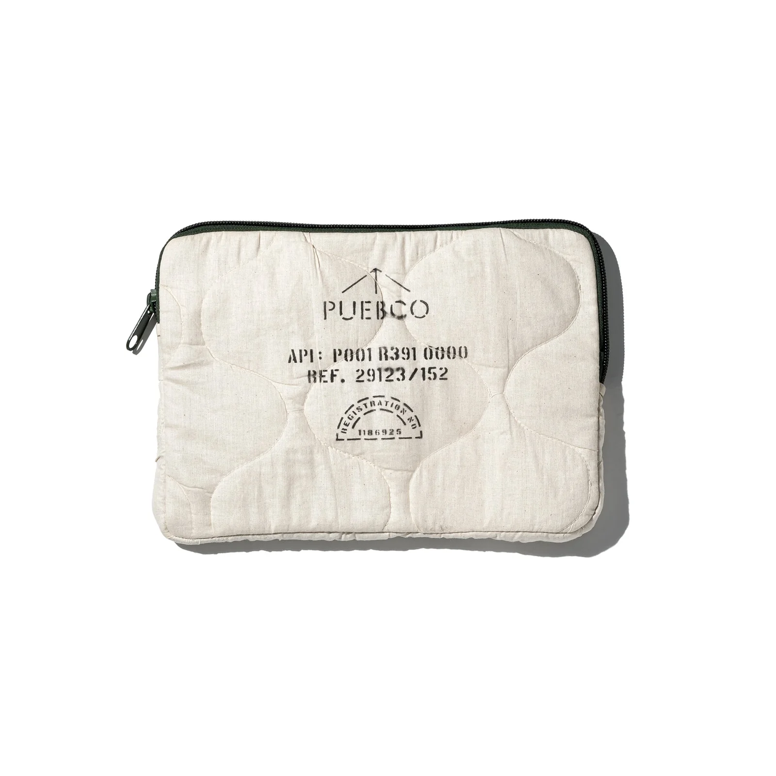 Cotton Quilted Laptop Case