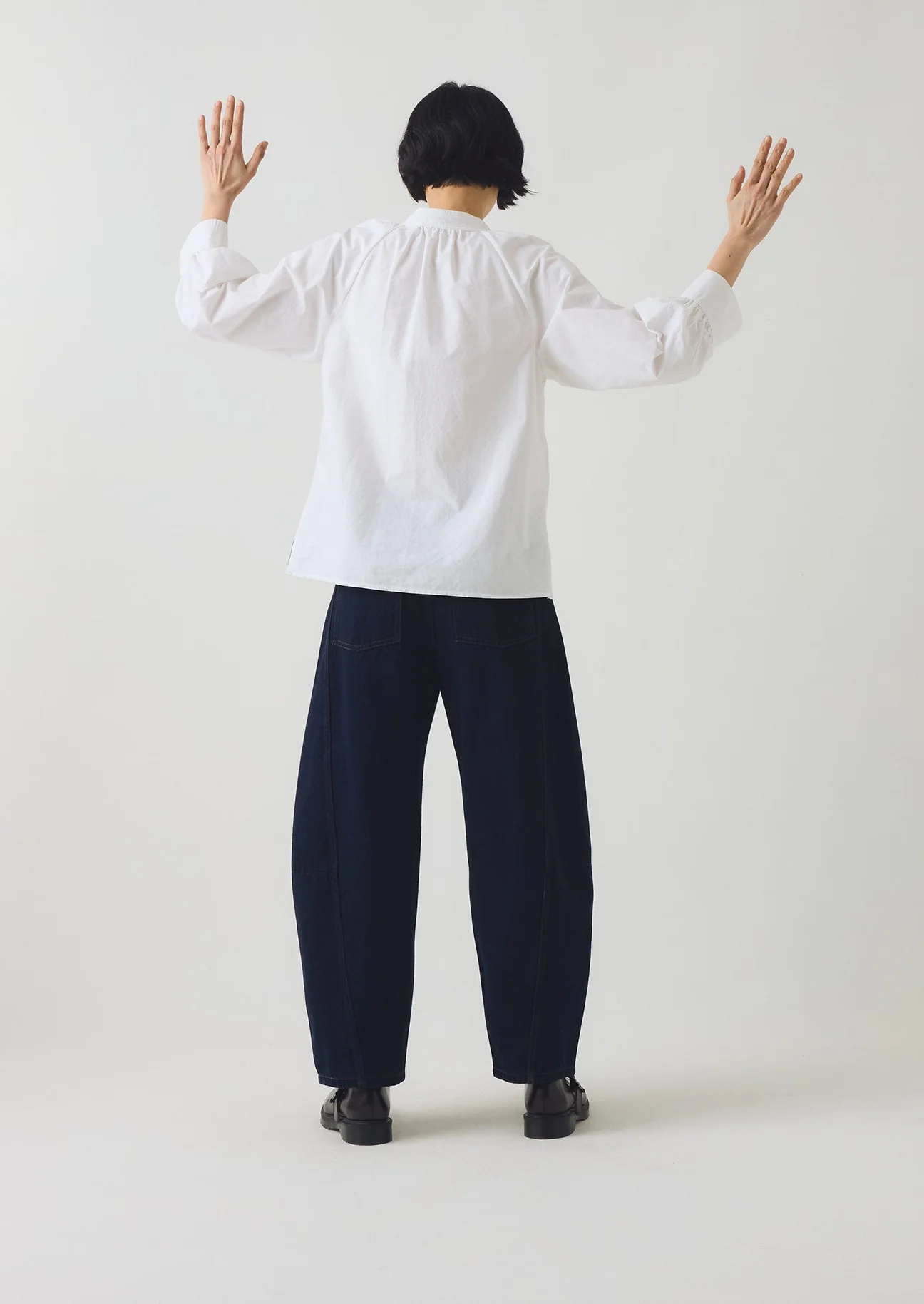 Catrin Cotton Oxford Easy Shirt