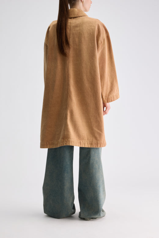 Janna Denim Coat - Camel ~ Bellerose