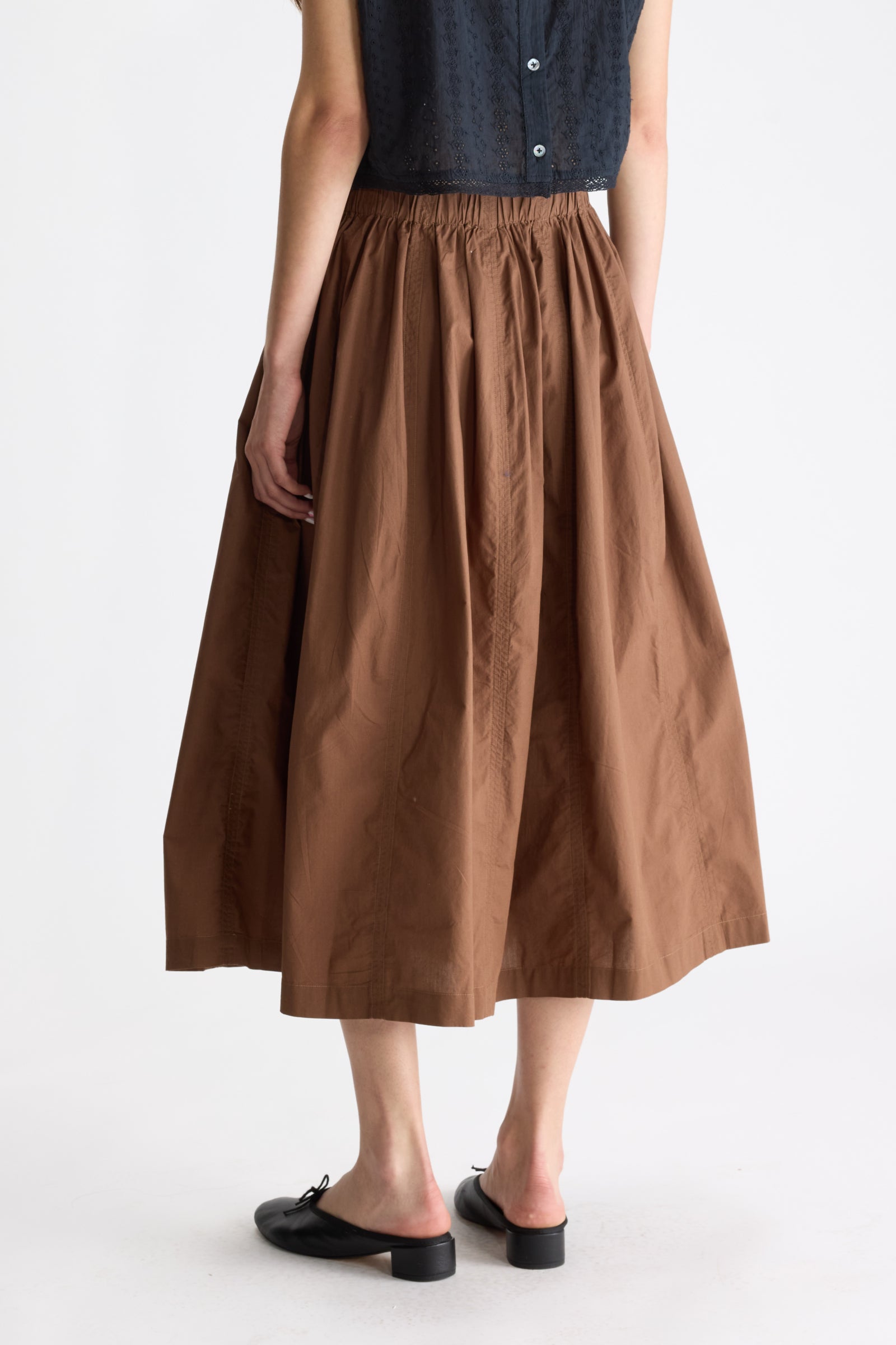 Cinley Skirt  - Chocolate