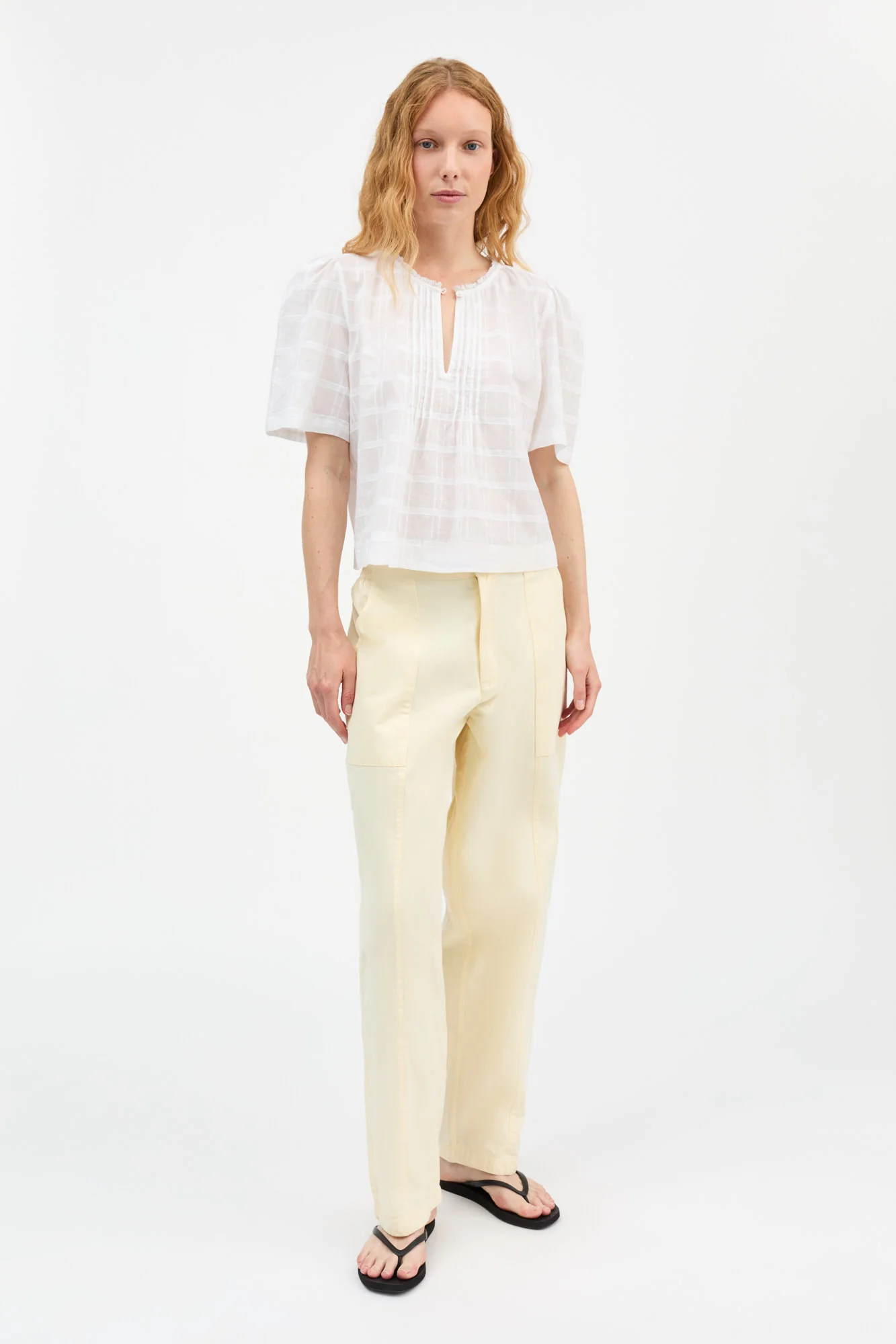 Flore Blouse  - White