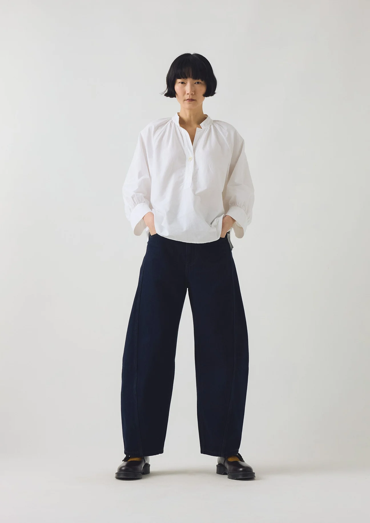 Catrin Cotton Oxford Easy Shirt