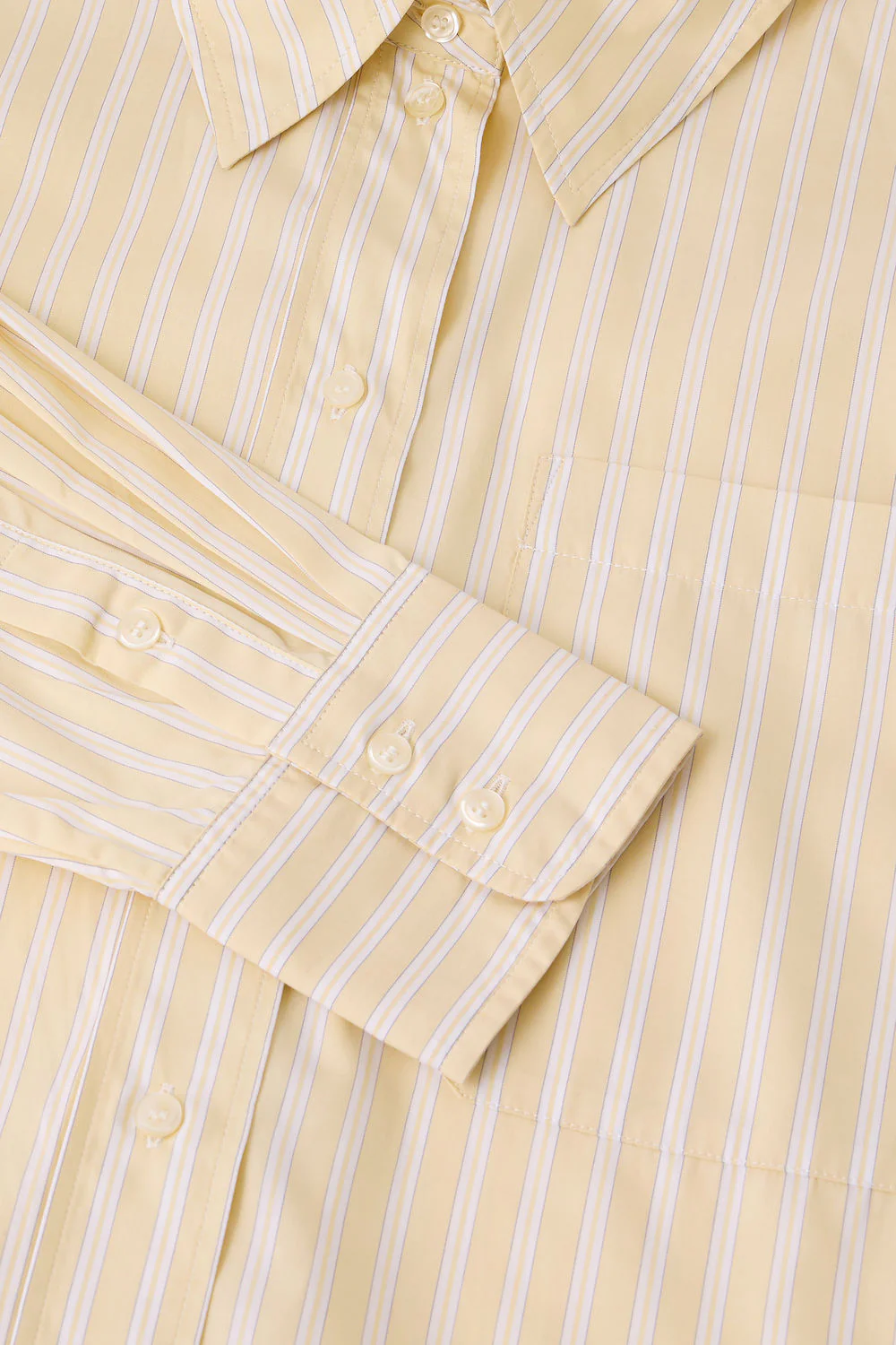 Carlotta Shirt, Jaune/Ecru