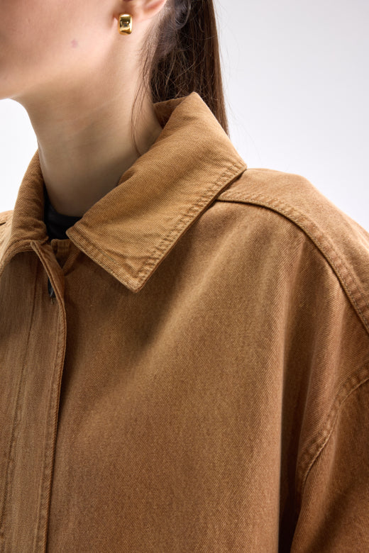 Janna Denim Coat - Camel ~ Bellerose