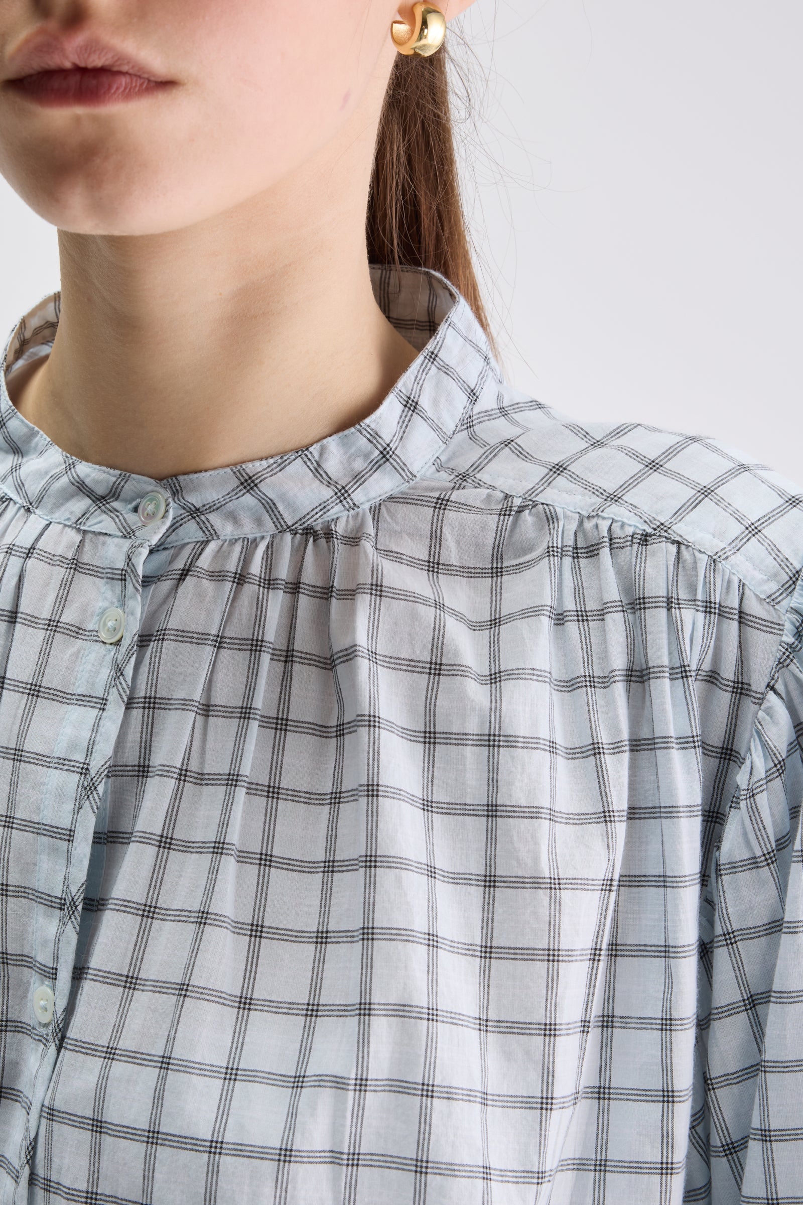 Cherry Checked Blouse ~ Bellerose
