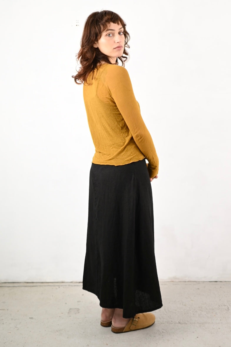 M J W ~ Sheer Pullover 603, Toast