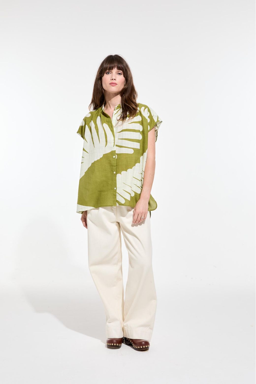 Adele Palma Top, Khaki