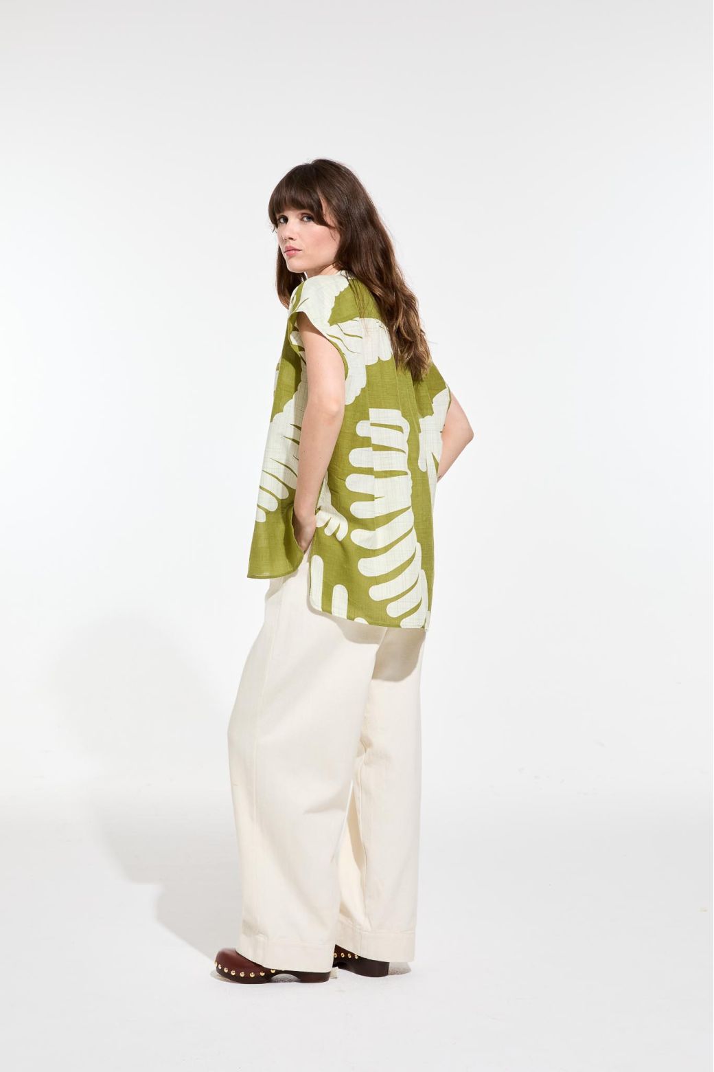 Adele Palma Top, Khaki