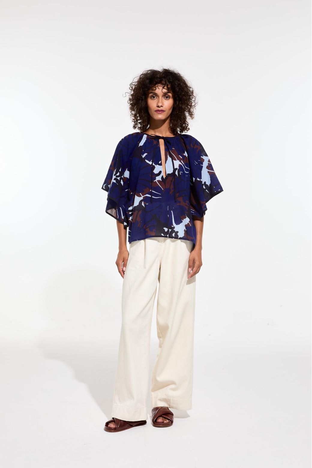 Lita Pavot Top, Blue